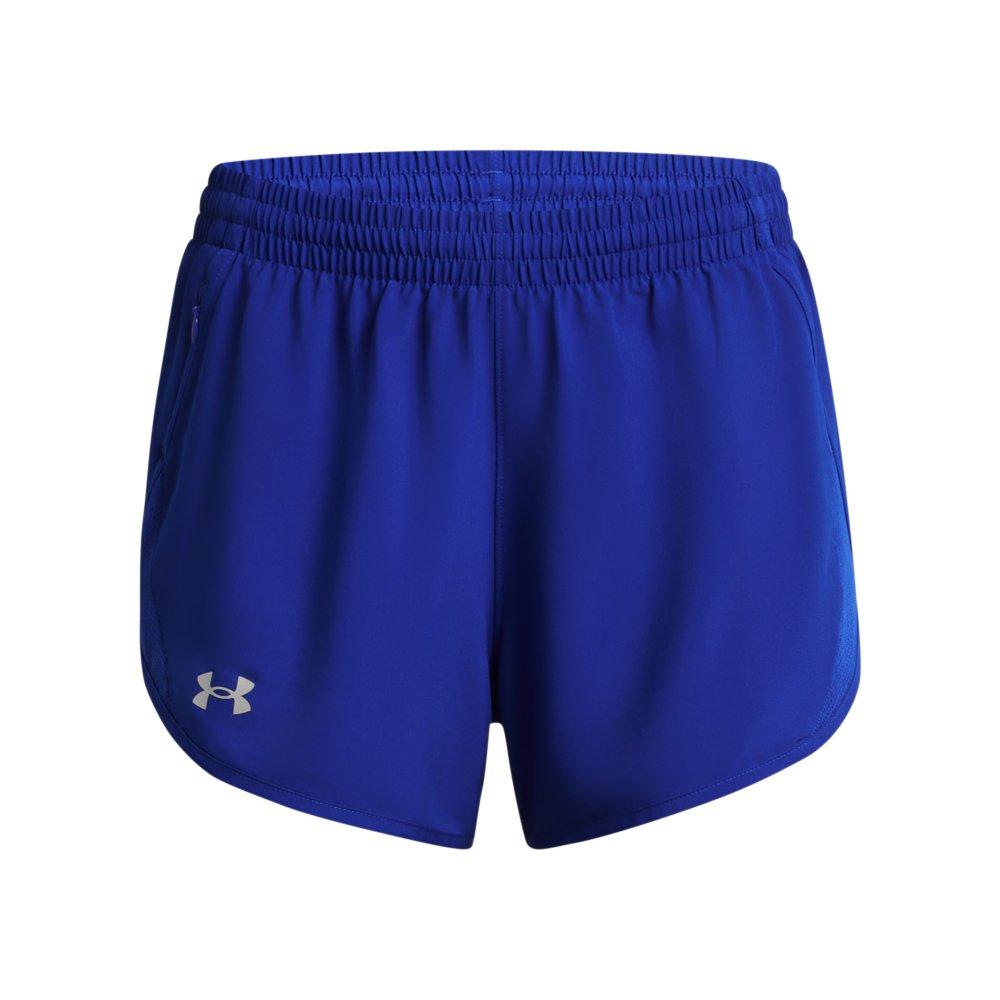 Under Armour Women's Fly-By 3" Shorts - Black - ROYAL Thumbnail View 5
