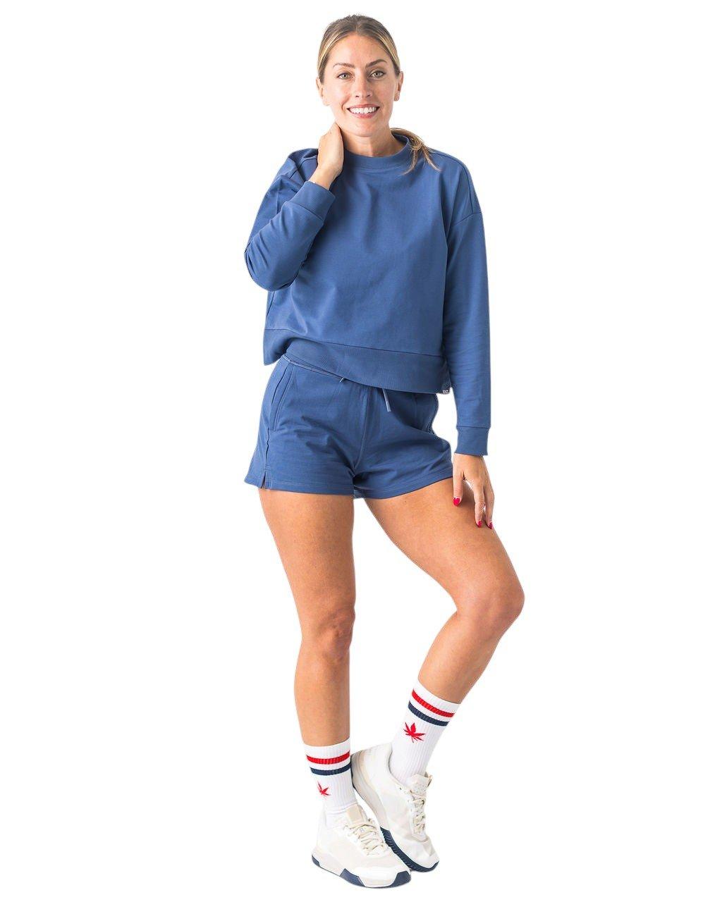 Boast Men's Club Sweatshirt - Vintage Navy - VINTAGE NAVY