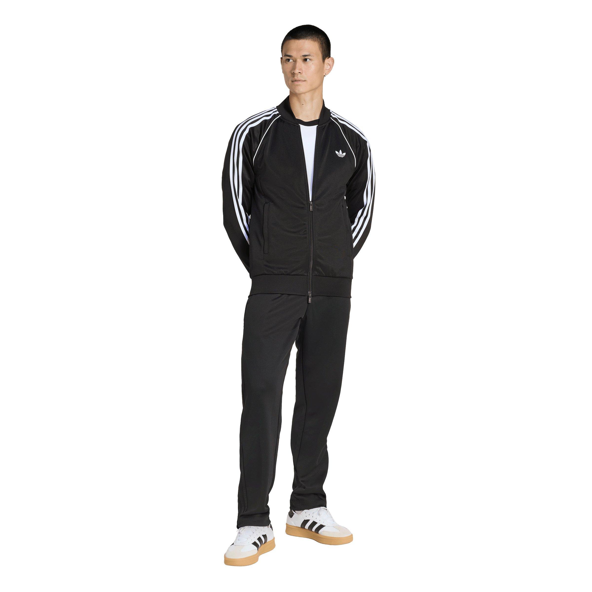 adidas Originals Men's SST Track Top - Black - BLACK Thumbnail View 5