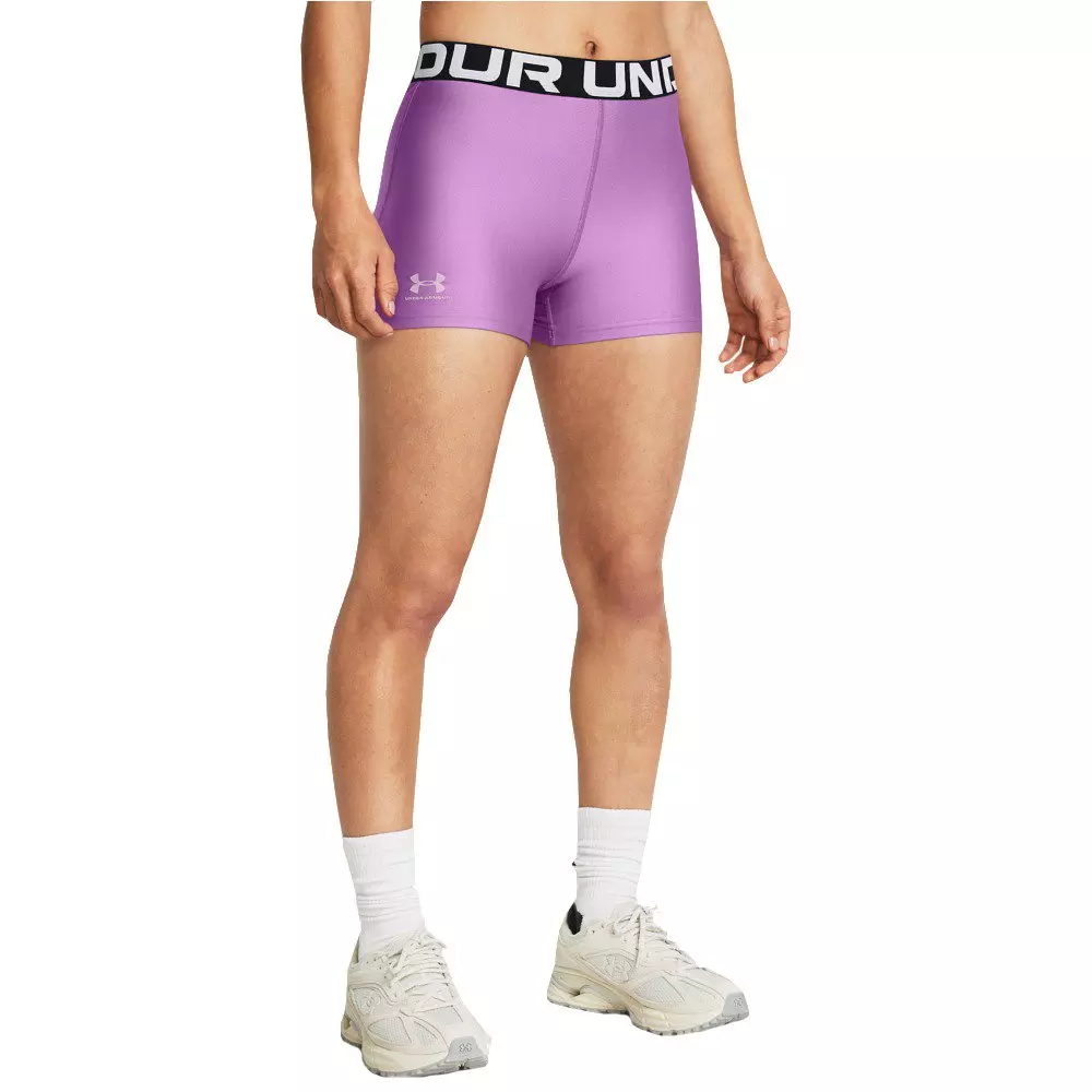 Under Armour Women's Authentics HeatGear Shorty - DK PURPLE