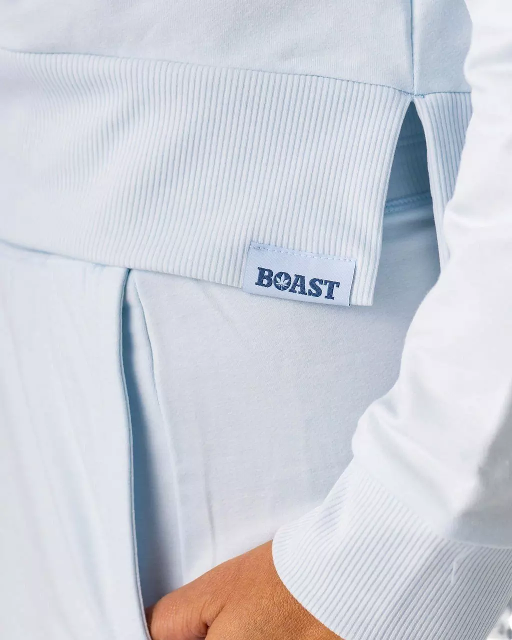 Boast Men's Club Sweatshirt - Lt Blue - LT BLUE