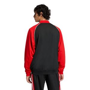 adidas Originals Men's SST Loose Mesh Track Top -Black