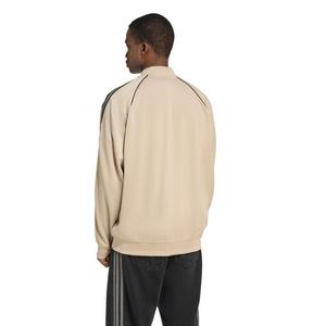 adidas Originals Men's SST Adicolor Classics Loose Track Top -Khaki/Black