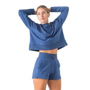 Boast Women's Club Sweat Short - Vintage Navy - VINTAGE NAVY