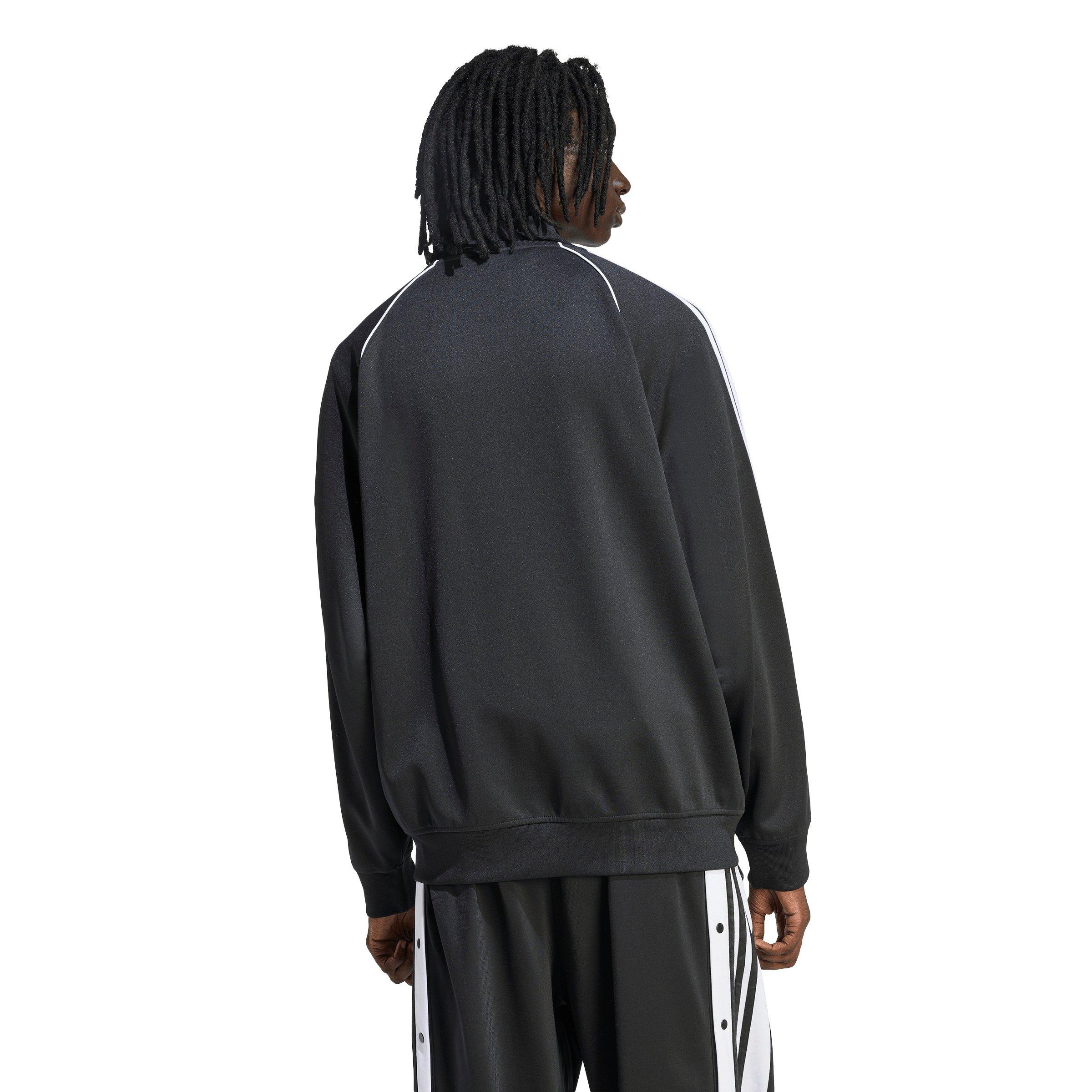 adidas Originals Men's SST Adicolor Classics Loose Track Top -Black/White - BLACK/WHITE Thumbnail View 2