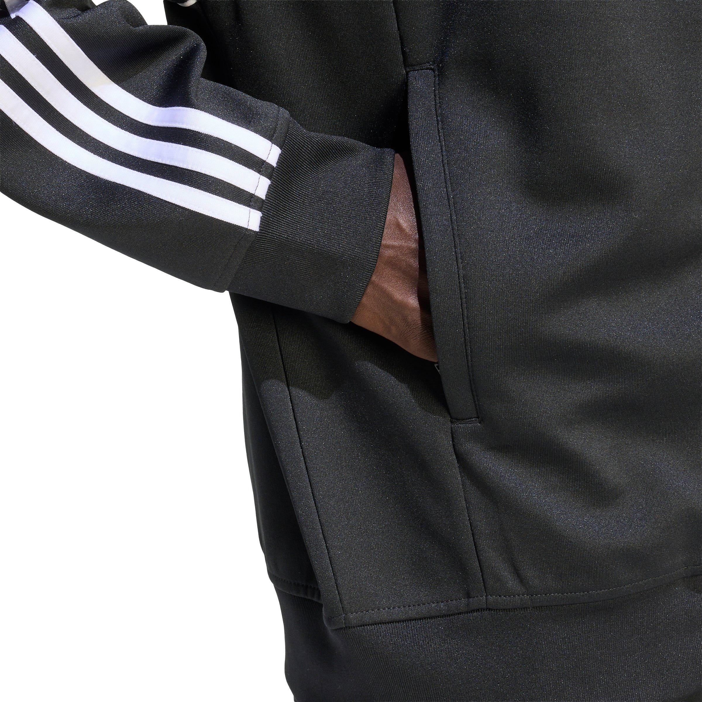 adidas Originals Men's SST Adicolor Classics Loose Track Top -Black/White - BLACK/WHITE Thumbnail View 4