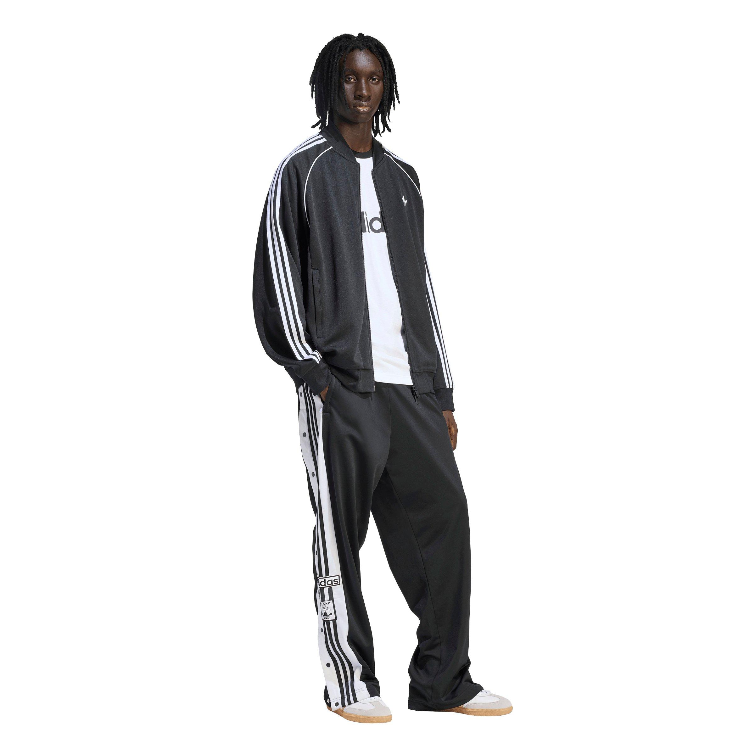 adidas Originals Men's SST Adicolor Classics Loose Track Top -Black/White - BLACK/WHITE Thumbnail View 5