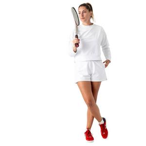 Boast Women's Club Sweat Short - White - WHITE