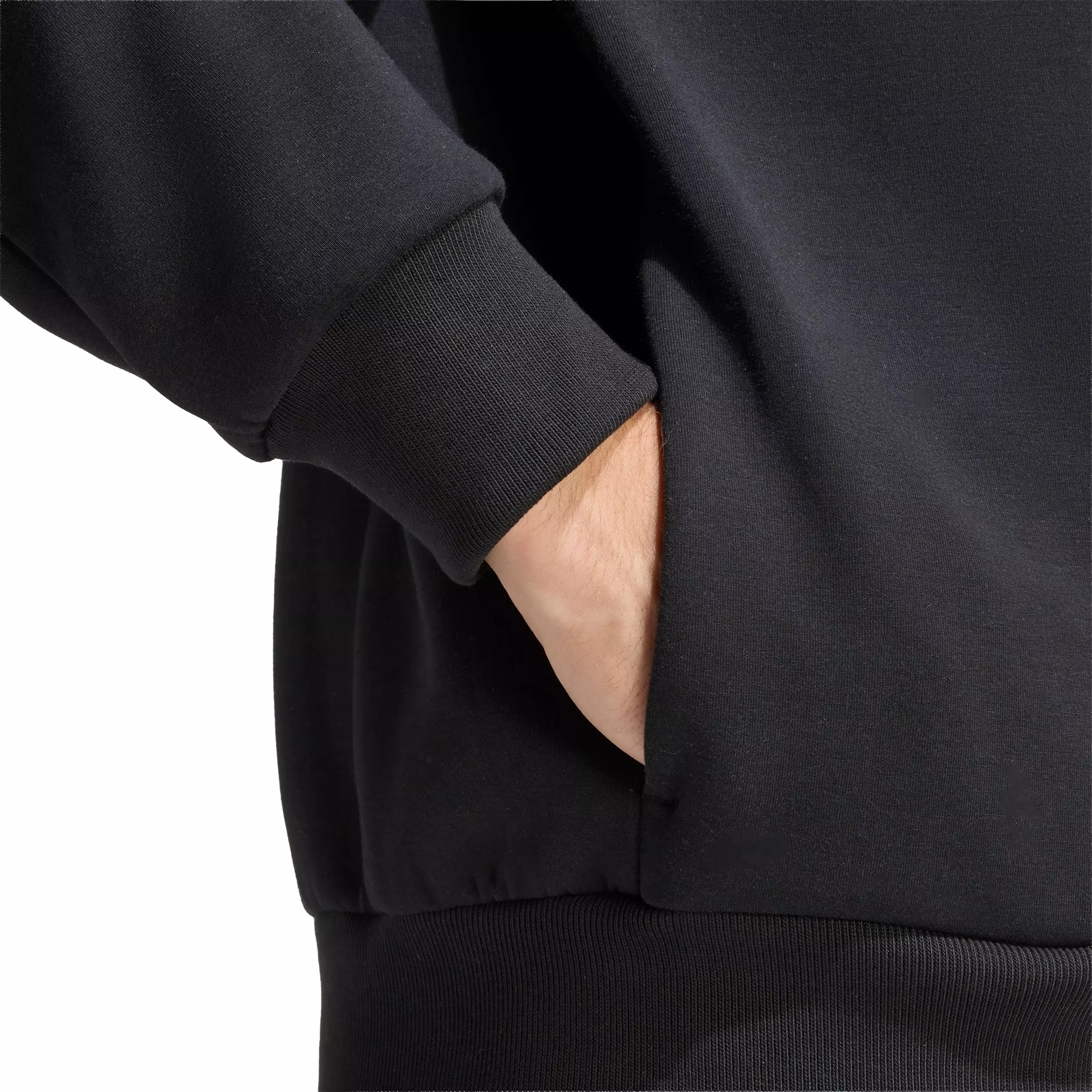 adidas Men's Soft Lux Track Top -Black - BLACK