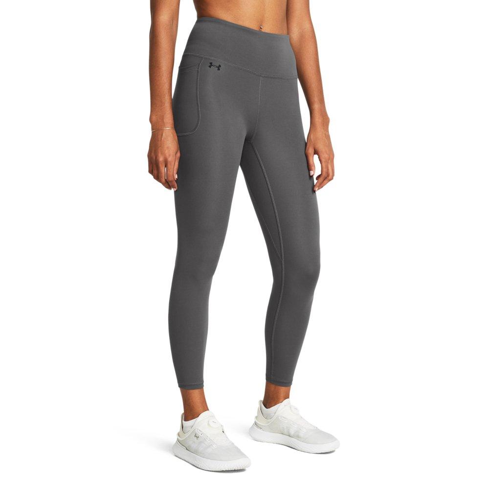 Under Armour Women's Motion Ankle Leggings - GREY Thumbnail View 1