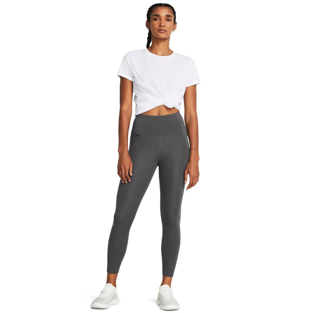 Under Armour Women's Motion Ankle Leggings - GREY Thumbnail View 4