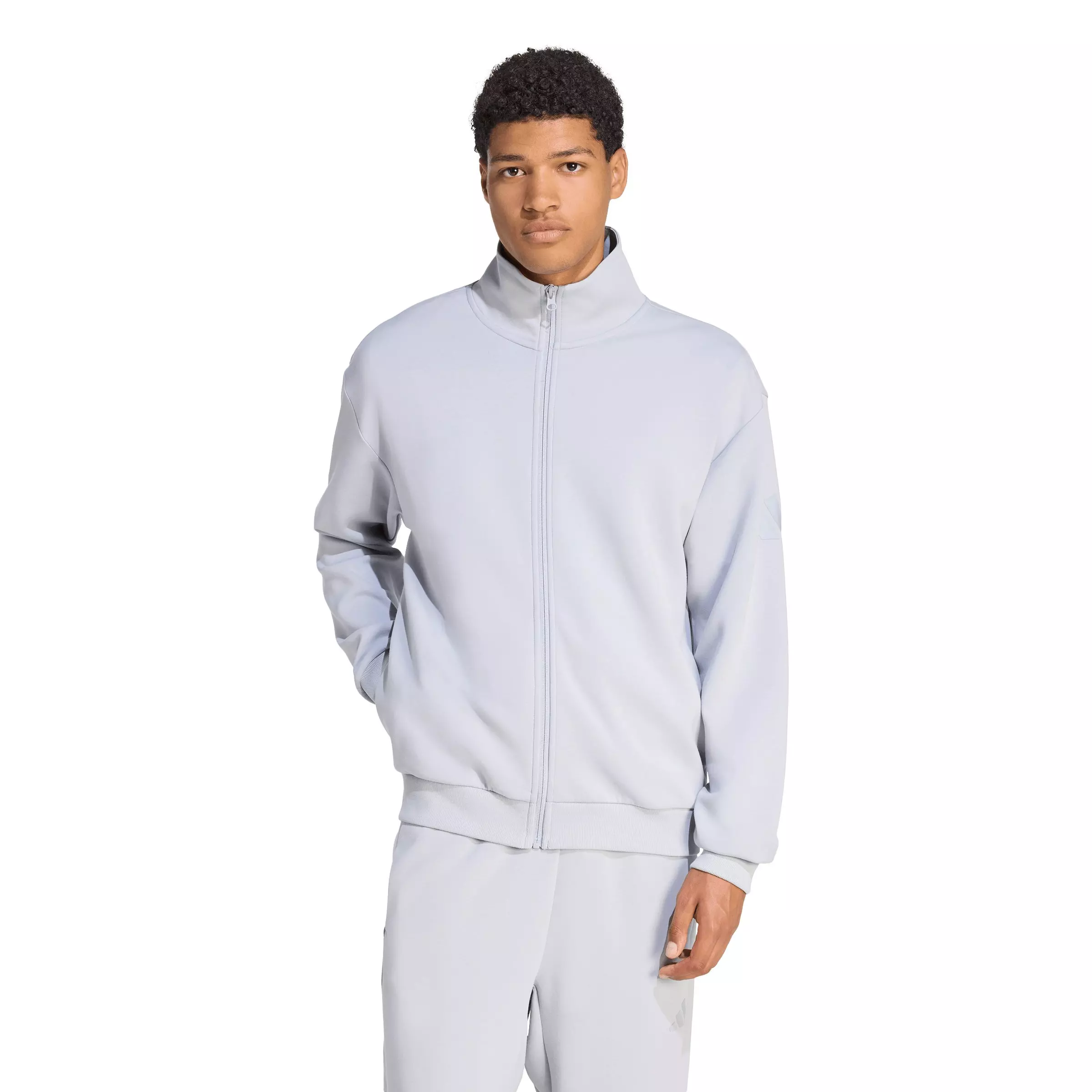 adidas Men's Soft Lux Track Top - Lt Sage - LT SAGE