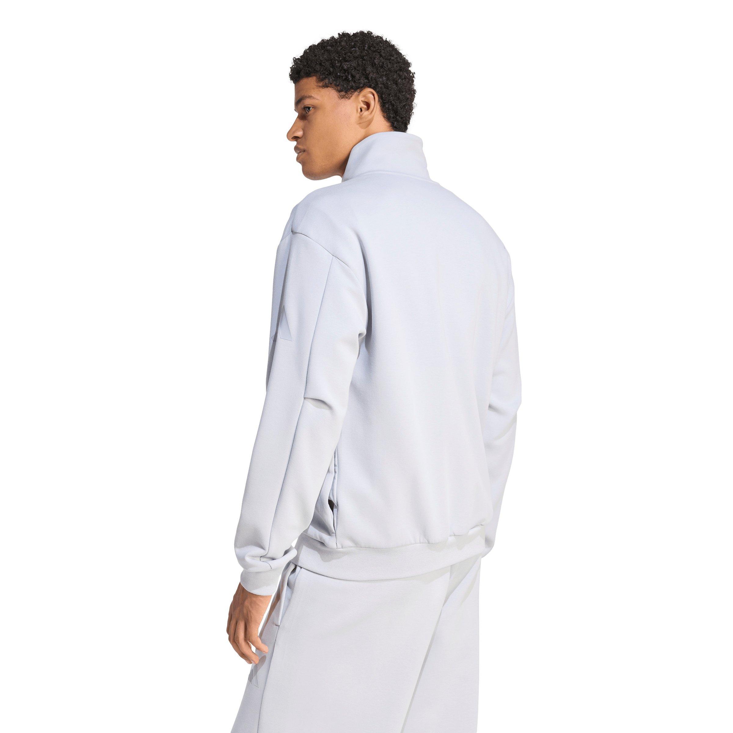 adidas Men's Soft Lux Track Top - Lt Sage - LT SAGE Thumbnail View 2