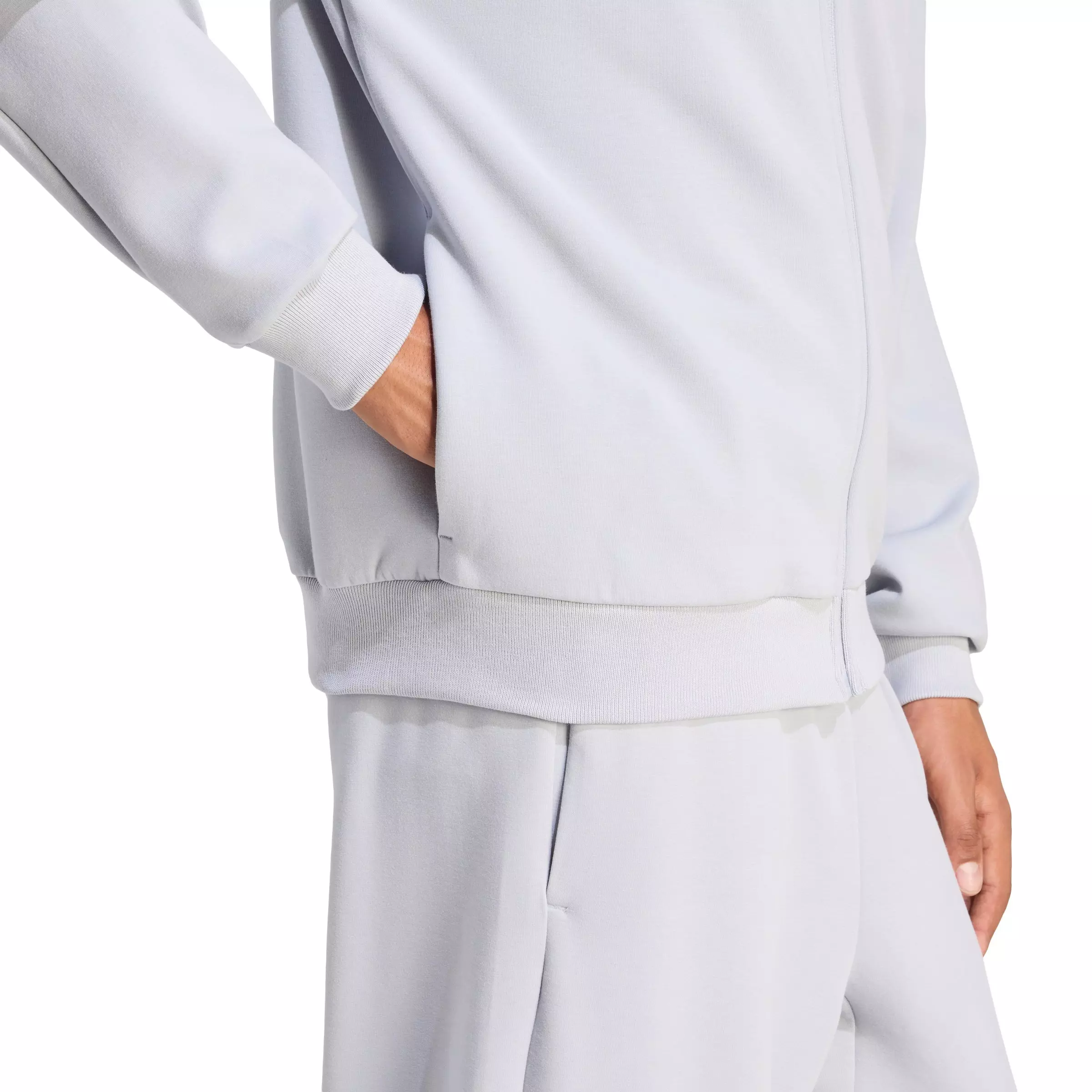 adidas Men's Soft Lux Track Top - Lt Sage - LT SAGE