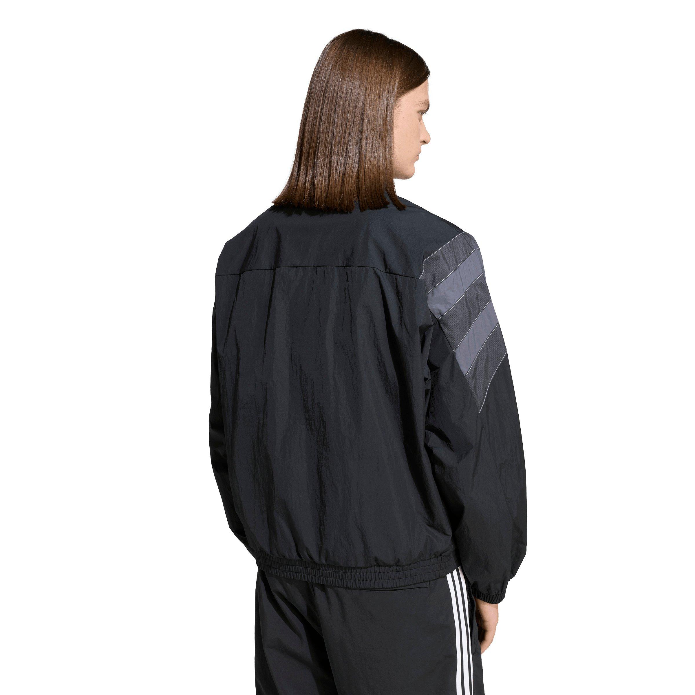 adidas Originals Men's Santiago Track Top - Black - BLACK Thumbnail View 2