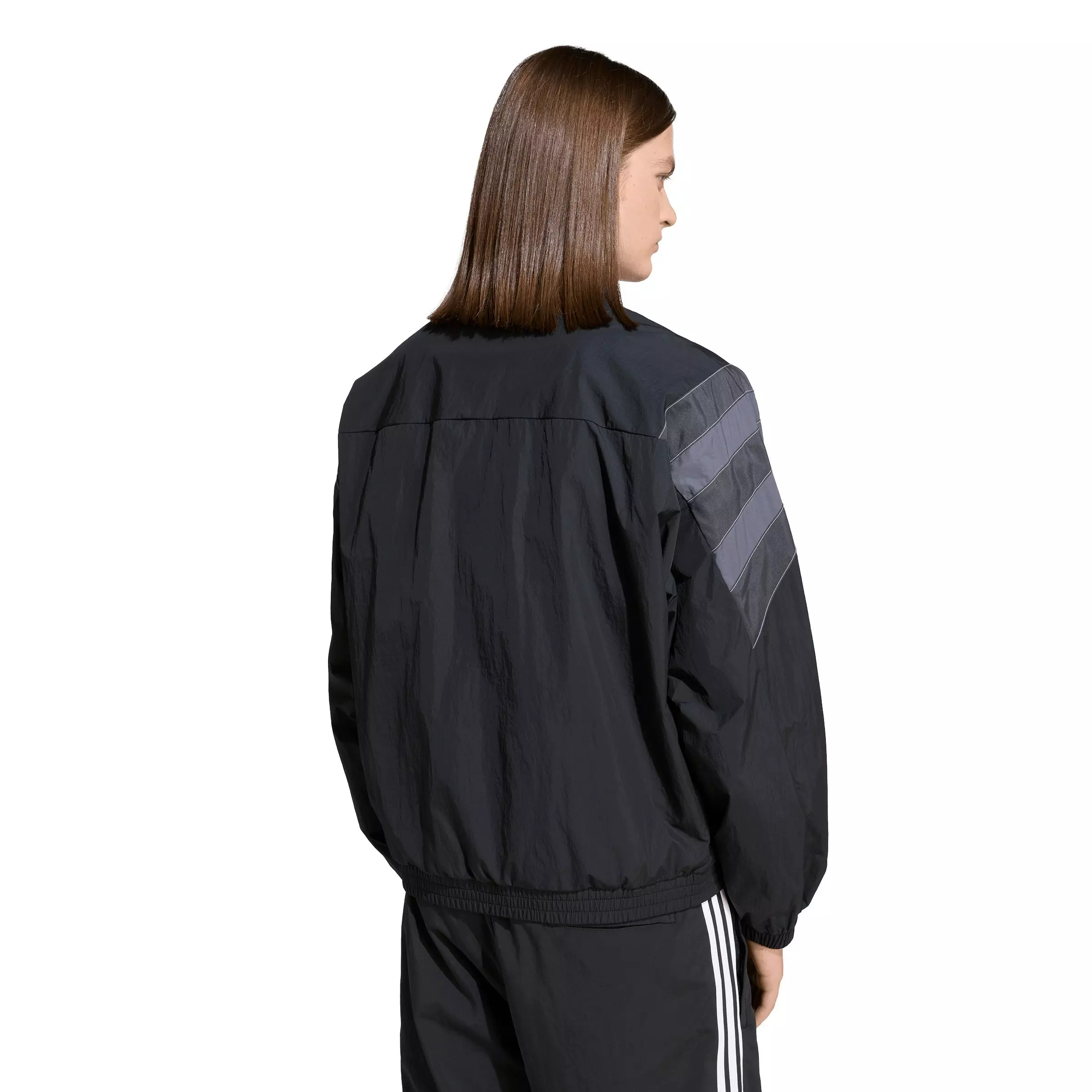 adidas Originals Men's Santiago Track Top - Black - BLACK