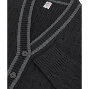 Boast Women's Cardigan Sweater - Black - BLACK