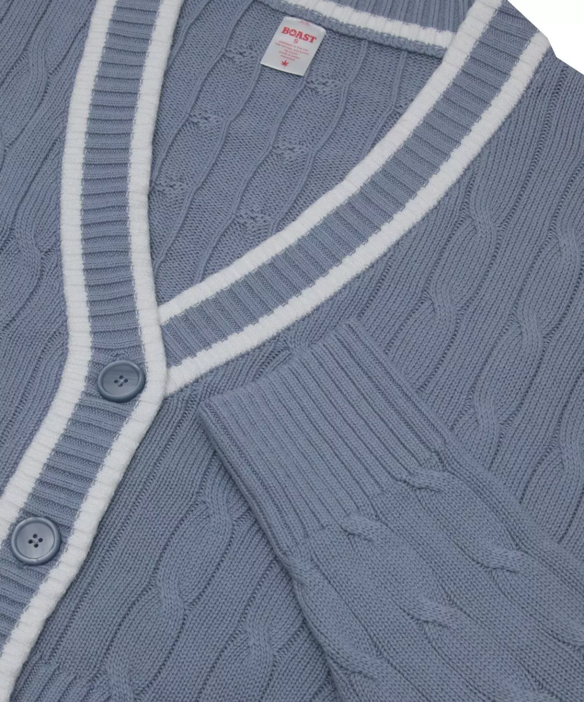 Boast Women's Cardigan Sweater - Lt Blue - LT BLUE