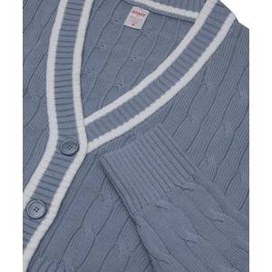 Boast Women's Cardigan Sweater - Lt Blue - LT BLUE