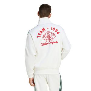 adidas Originals Men's Firebird Roses Track Top -White/Green