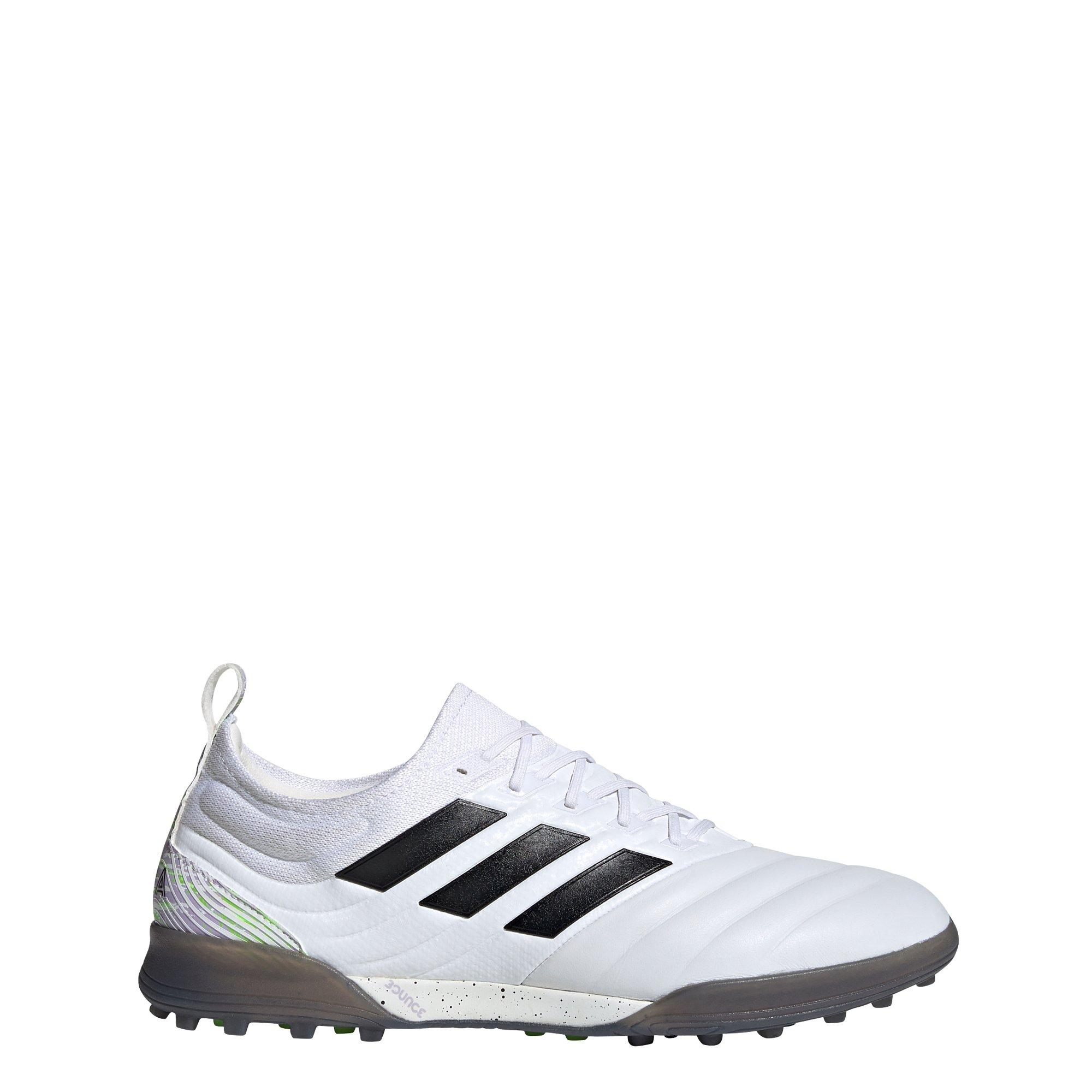 white adidas astro turf trainers
