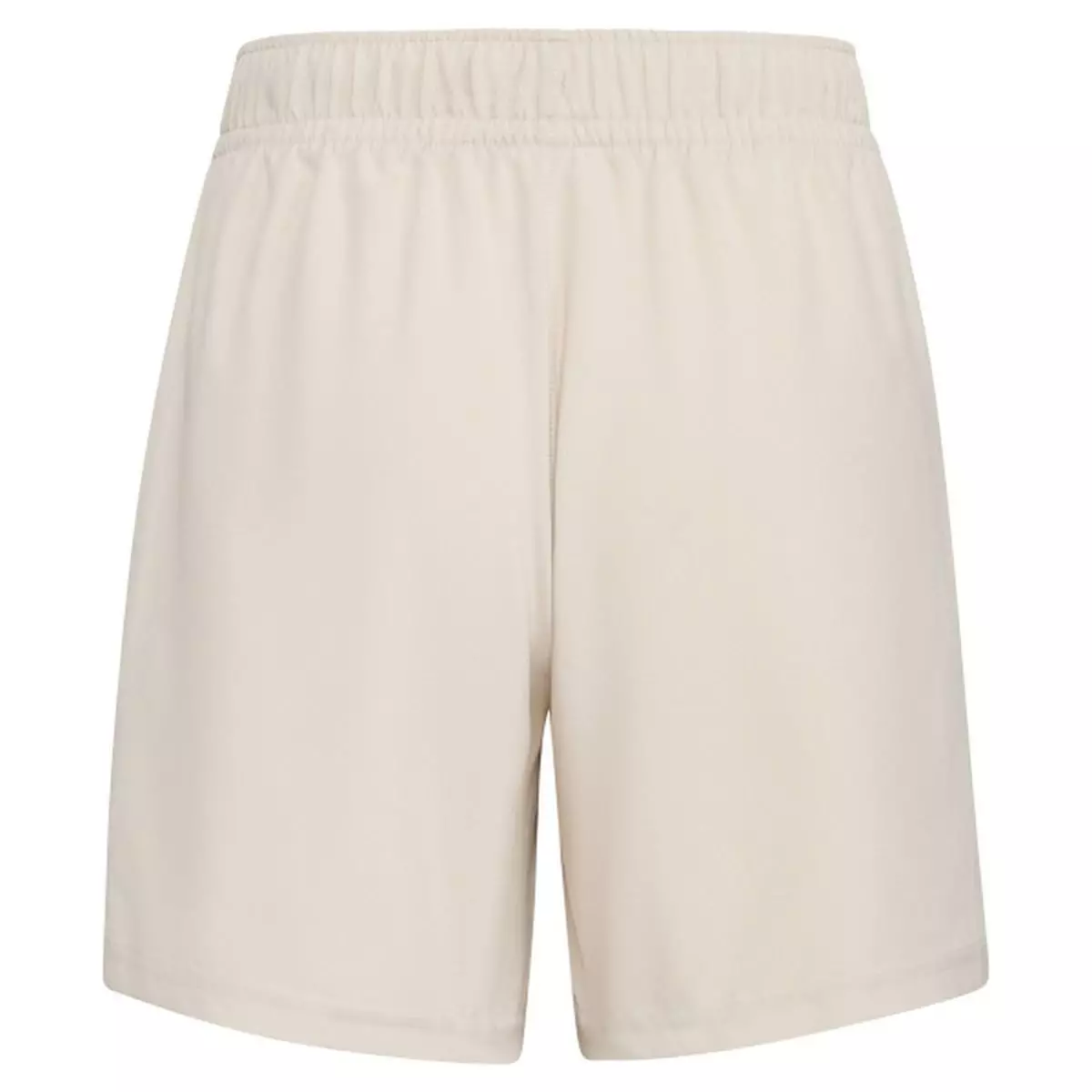 adidas Big Boys' Elastic Waistband Essentials Small Logo Woven Shorts -Beige - BEIGE