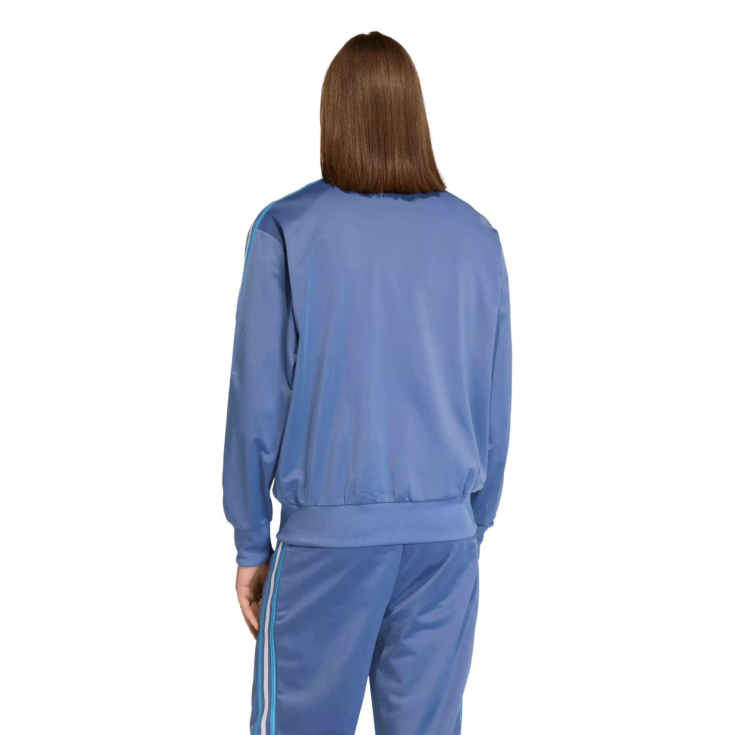 adidas Originals Men's Firebird Track Top - Blue/Lt Blue/White - BLUE/LT BLUE/WHITE