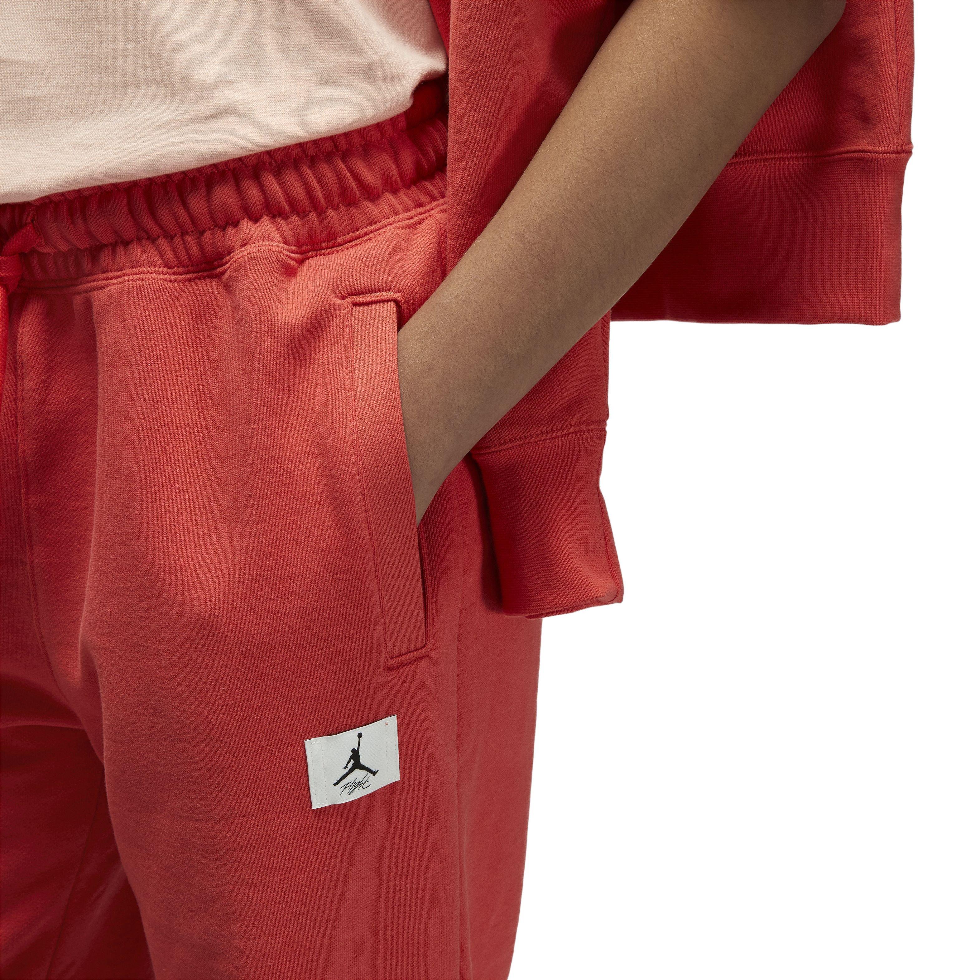 Jordan Women's Flight Fleece Pants-Cherry - Hibbett