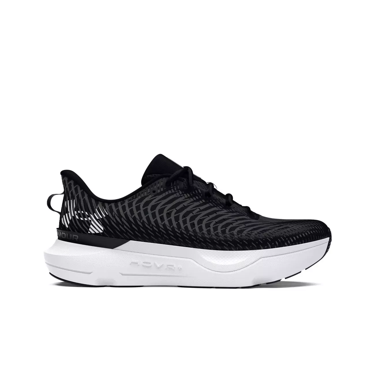 Under Armour Infinite Pro "Black/Castlerock/White" Women's Running Shoe - BLACK/CASTLEROCK/WHITE