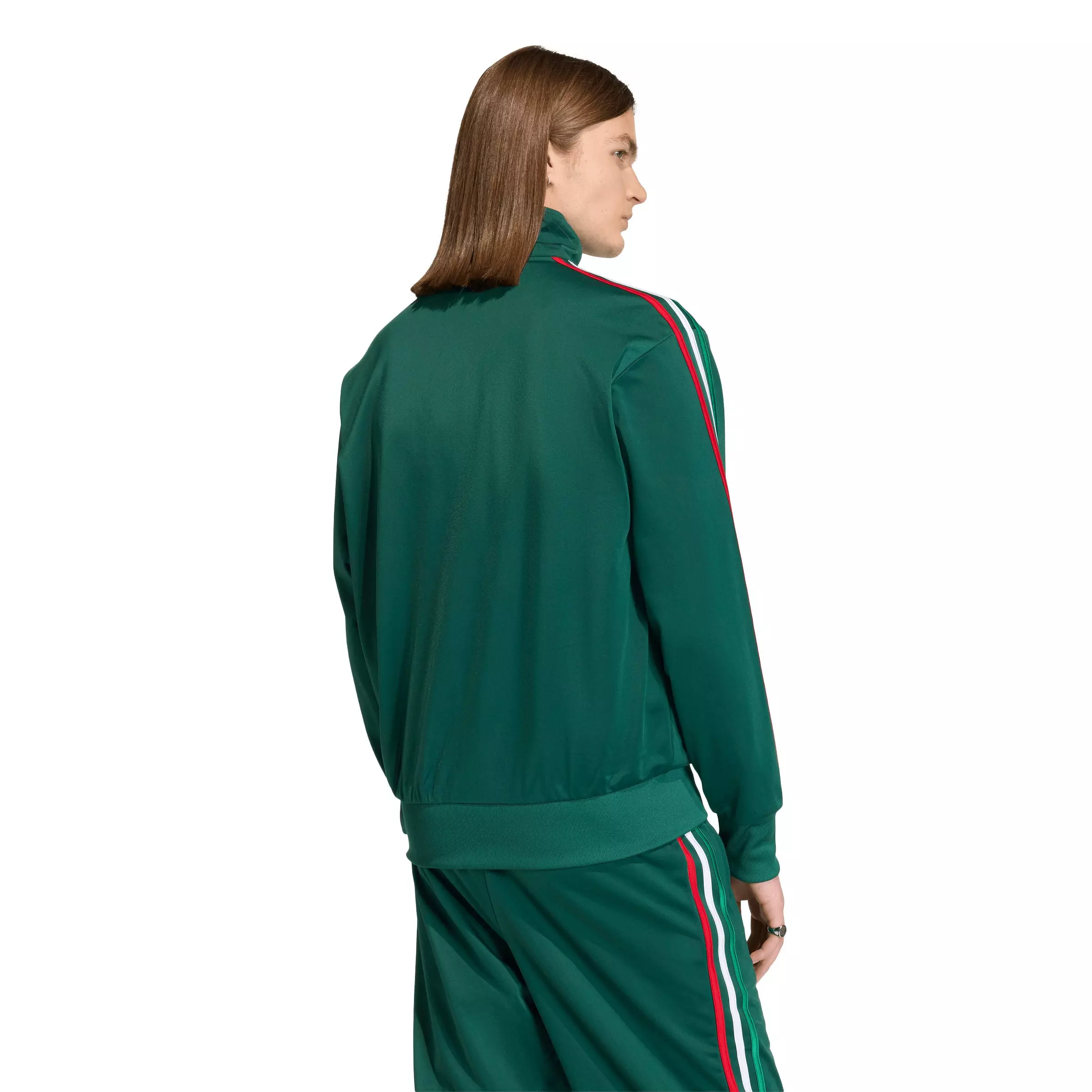 adidas Originals Men's Firebird Track Top -Green - GREEN