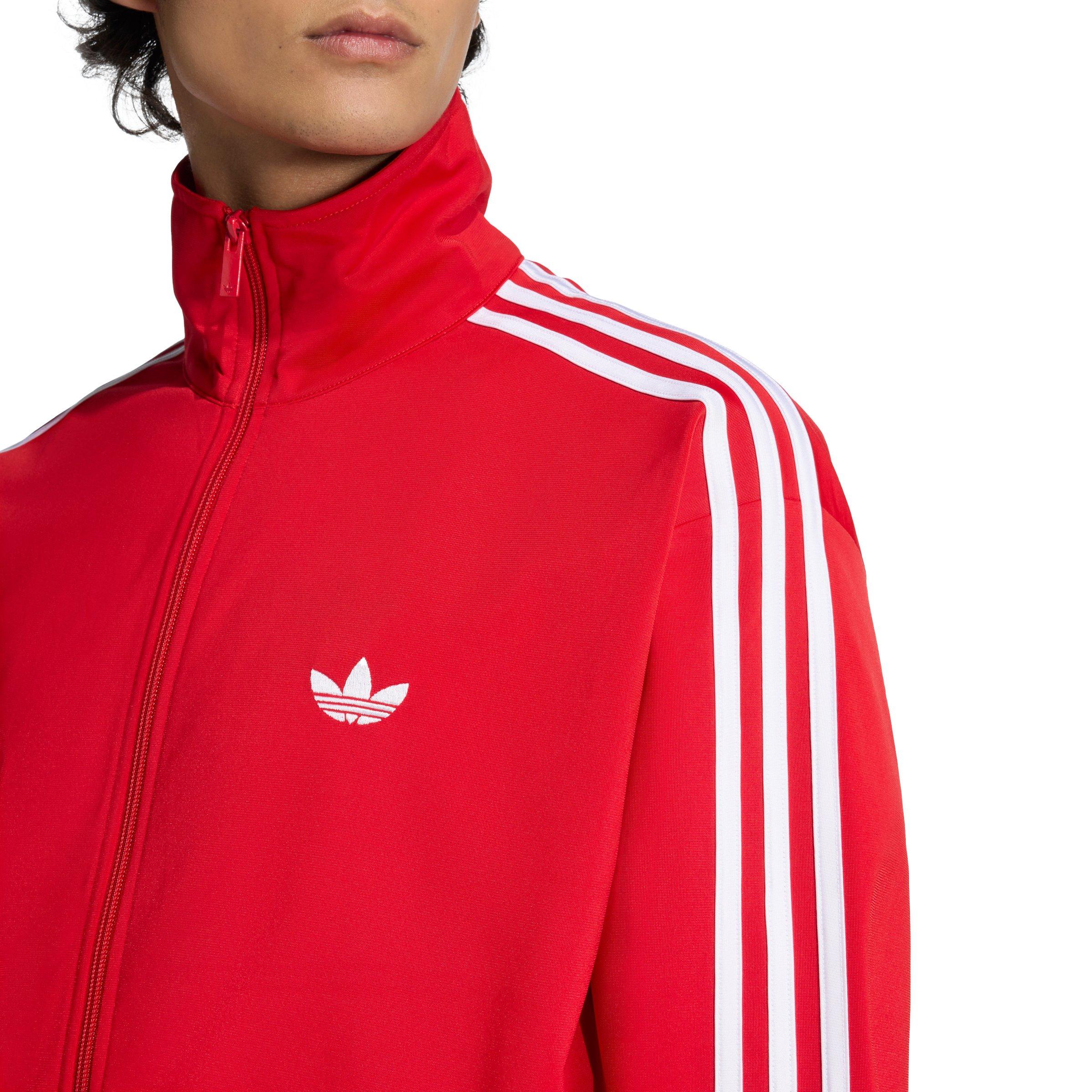 adidas Originals Men's Firebird Track Top - Red - RED Thumbnail View 4