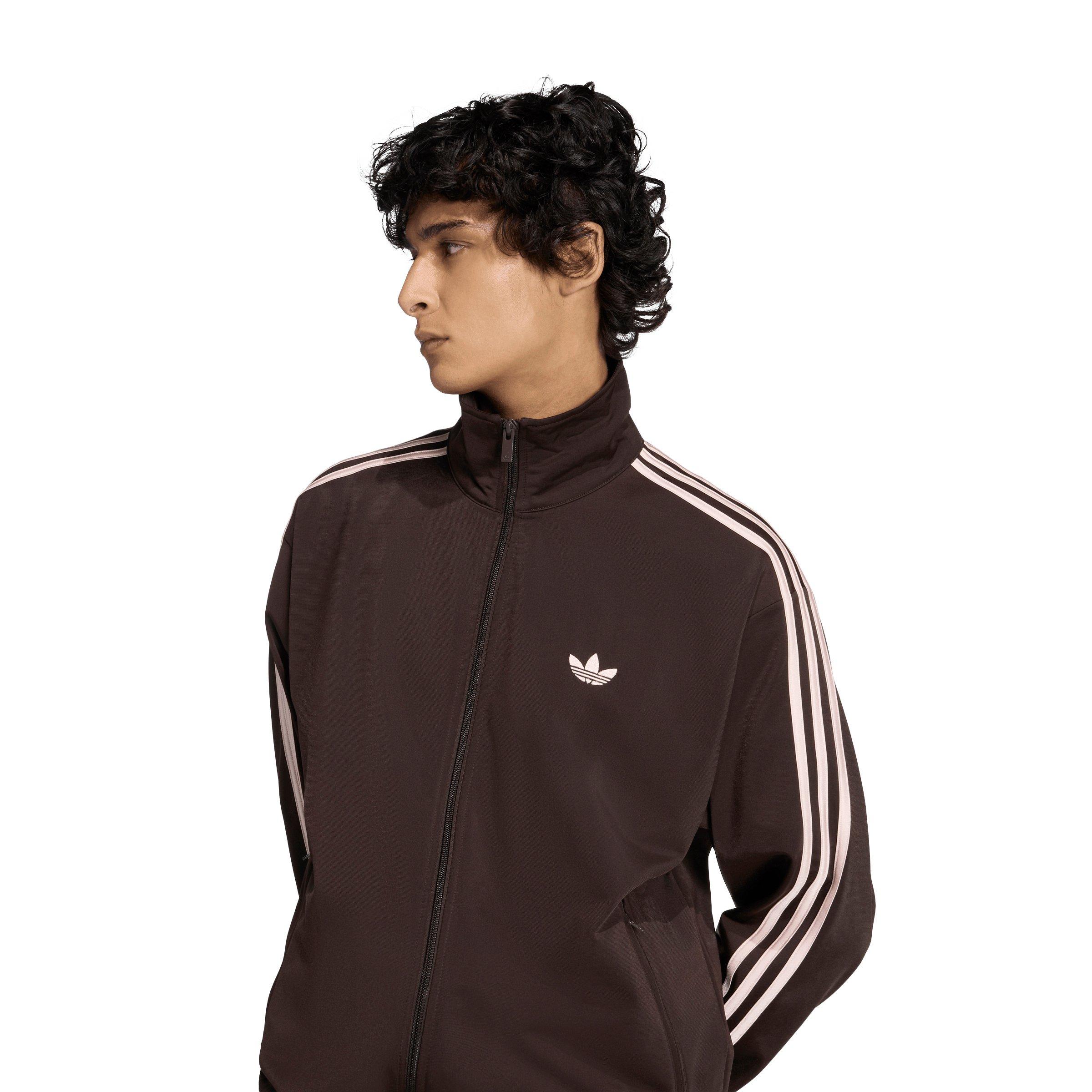 adidas Originals Men's Firebird Track Top -Coffee - COFFEE Thumbnail View 3