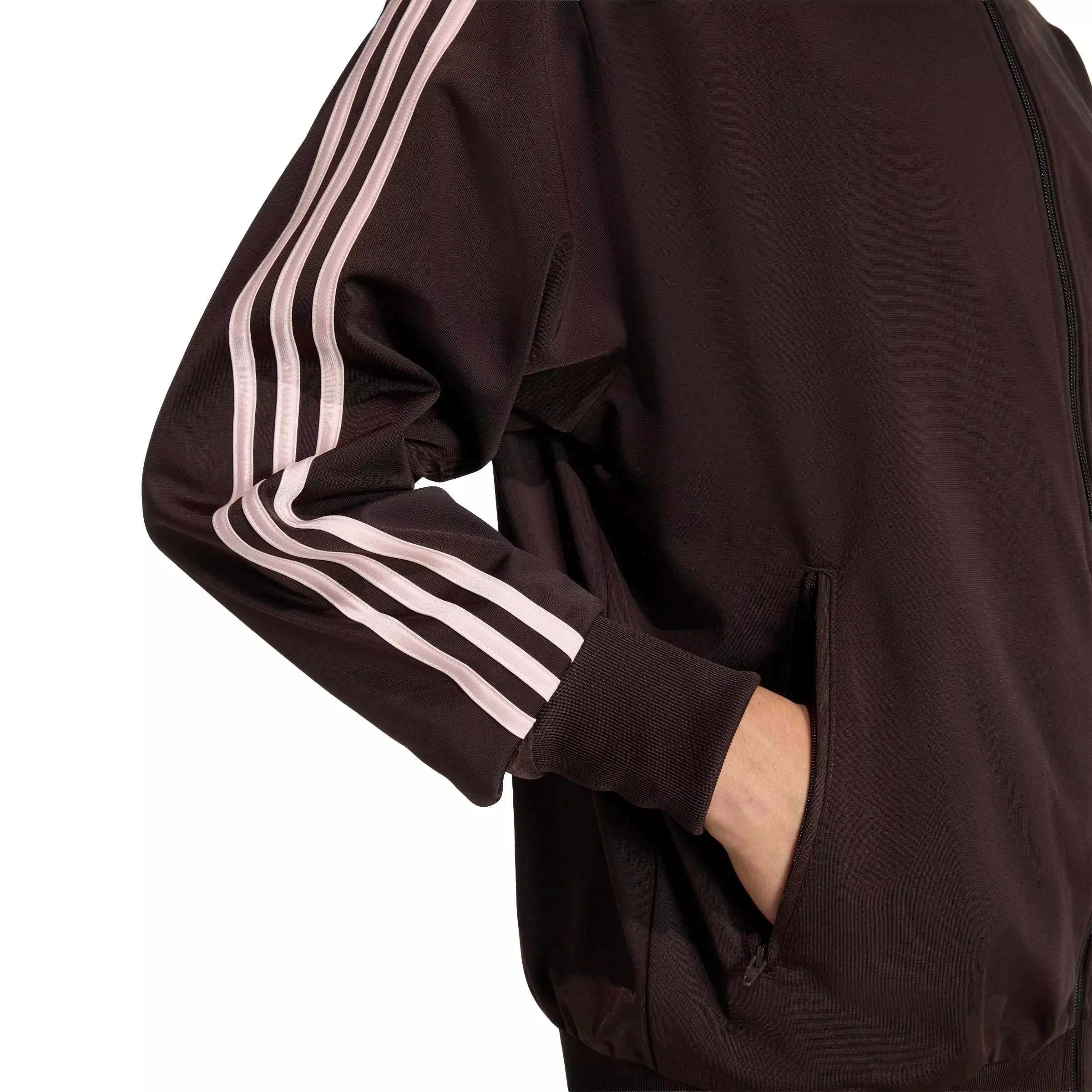 adidas Originals Men's Firebird Track Top -Coffee - COFFEE