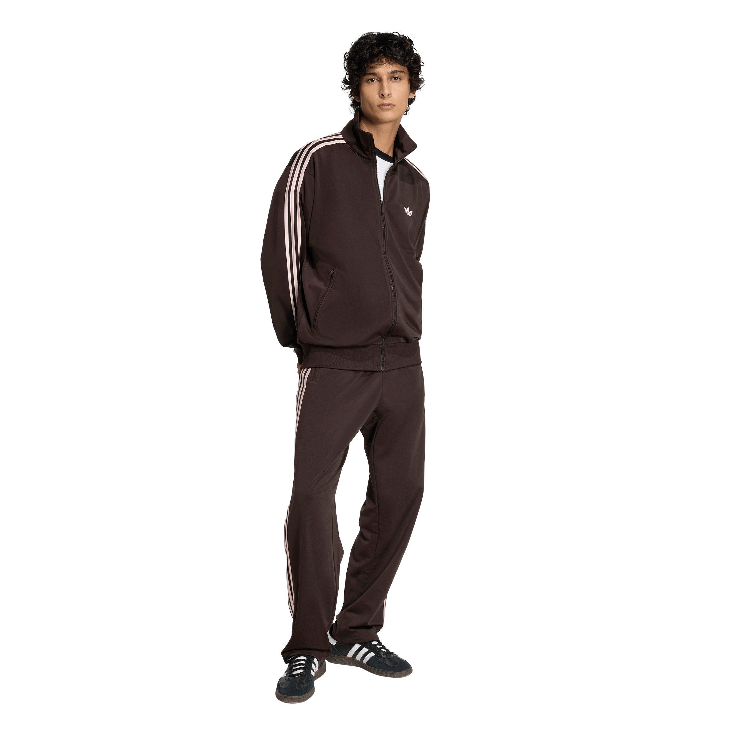 adidas Originals Men's Firebird Track Top -Coffee - COFFEE Thumbnail View 5