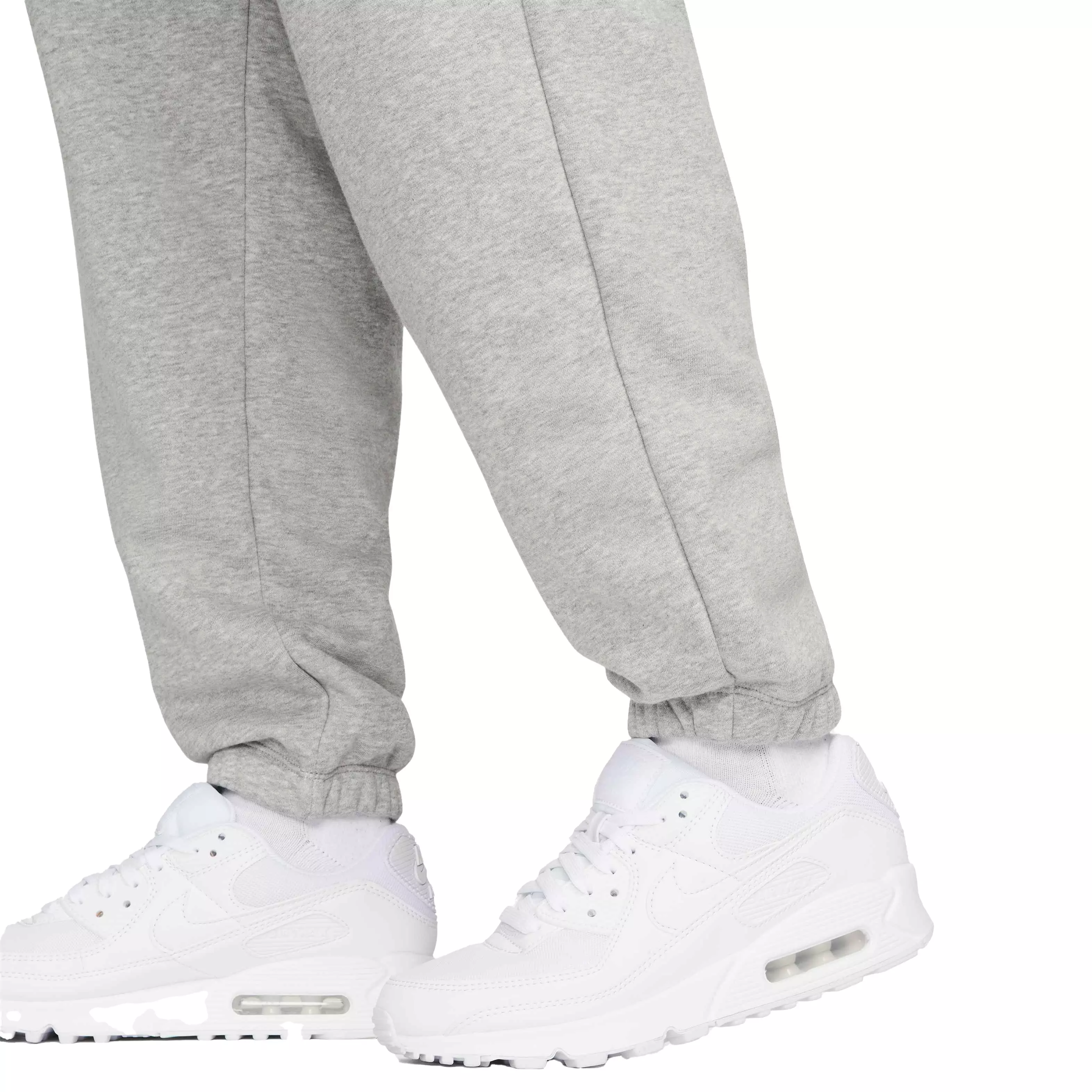 Nike Women's Sportswear Club Fleece Mid-Rise Cargo Pants - GREY