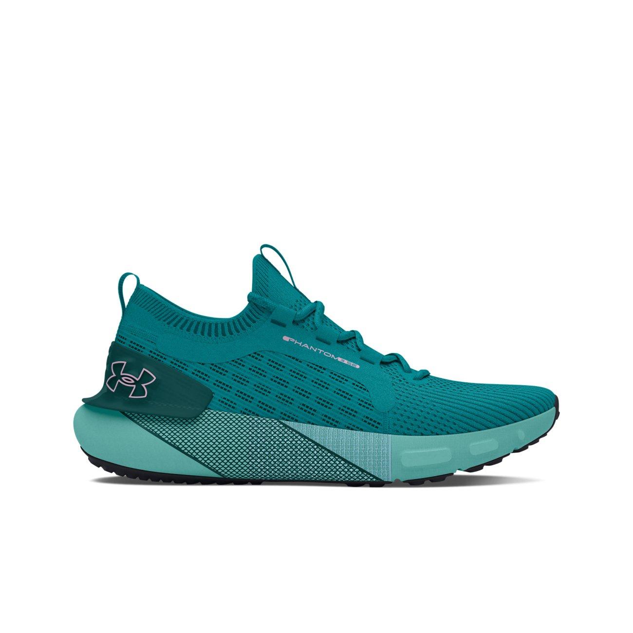 Under Armour HOVR Phantom 3 SE "Circuit Teal/Hydro Teal/Purple Ace" Women's Running Shoe - TEAL/TEAL/PURPLE Thumbnail View 1
