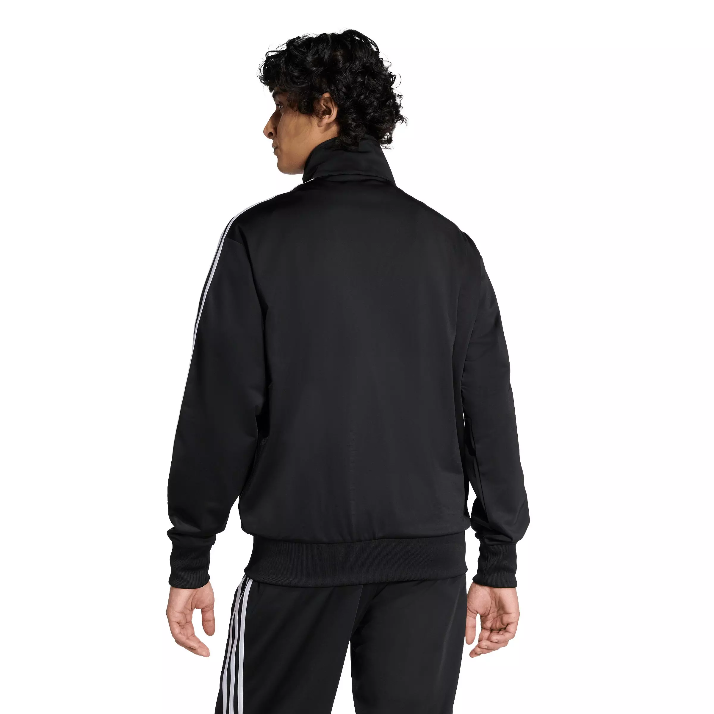 adidas Originals Men's Firebird Track Top - Black - BLACK