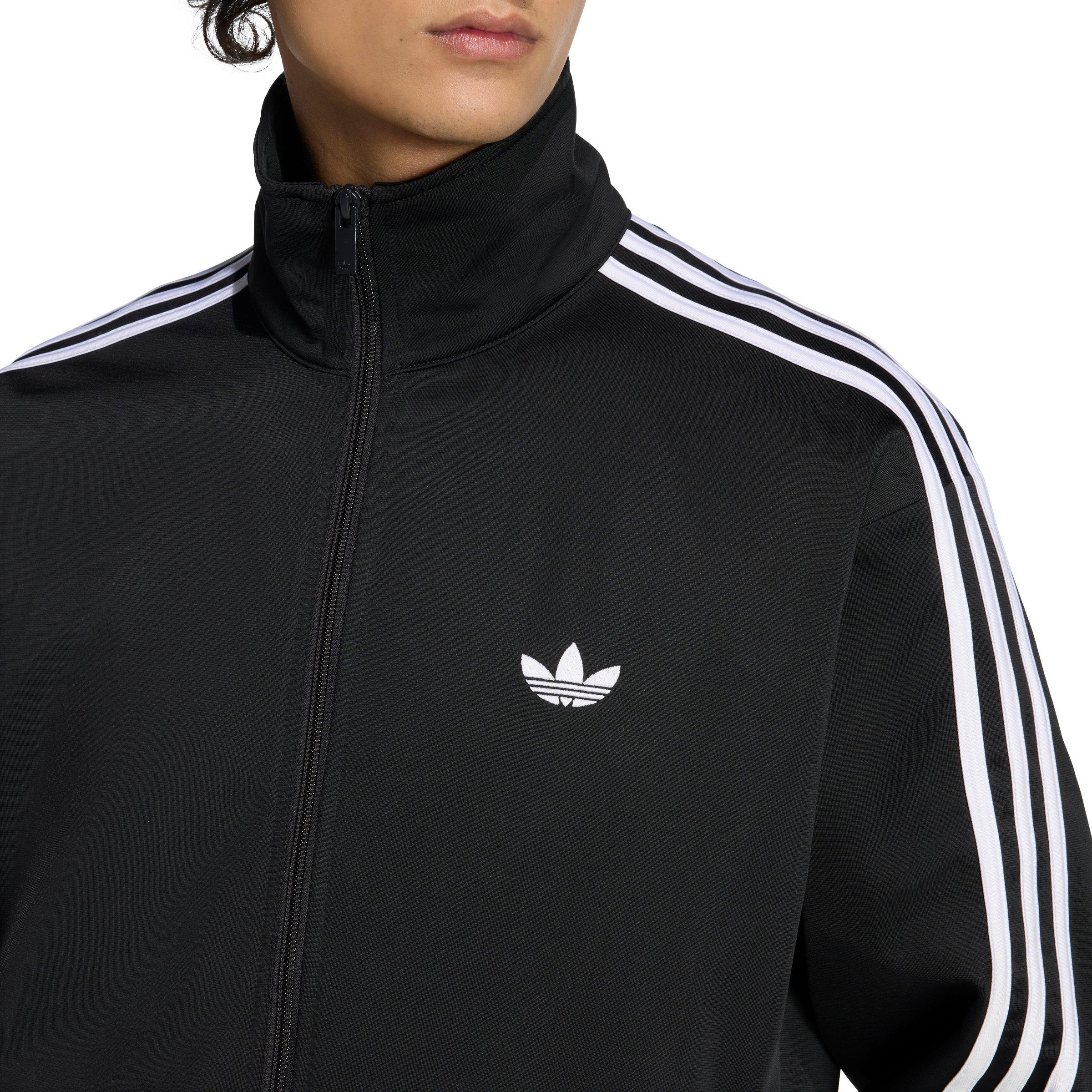 adidas Originals Men's Firebird Track Top - Black - BLACK Thumbnail View 3