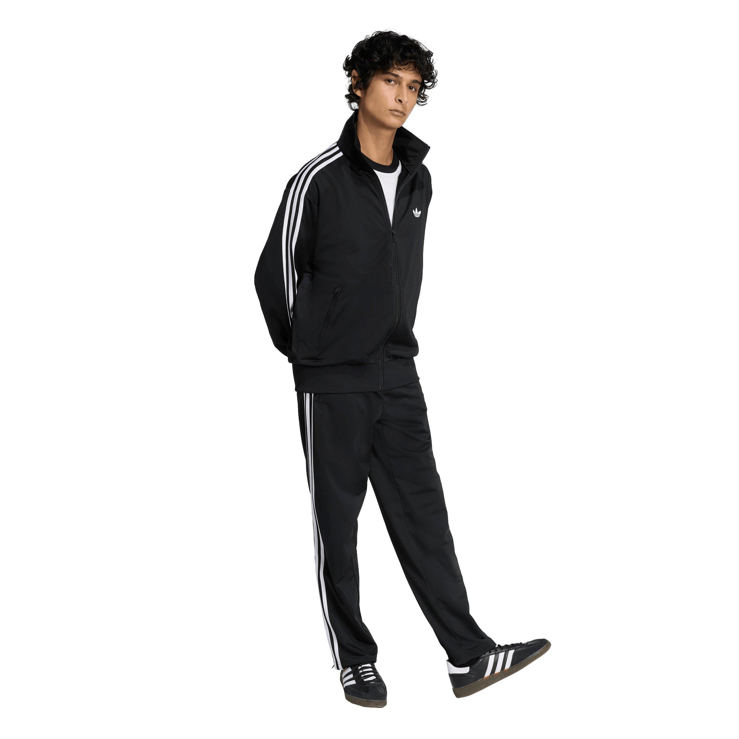adidas Originals Men's Firebird Track Top - Black - BLACK Thumbnail View 5