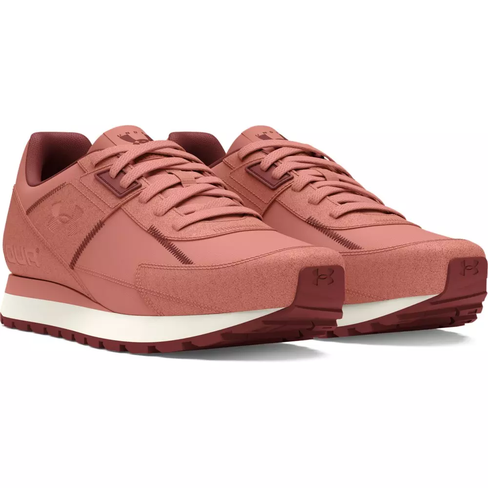 Under Armour Essential Runner "Canyon Pink/Cinna Red/Canyon Pink" Women's Running Shoe - PINK/RED/PINK