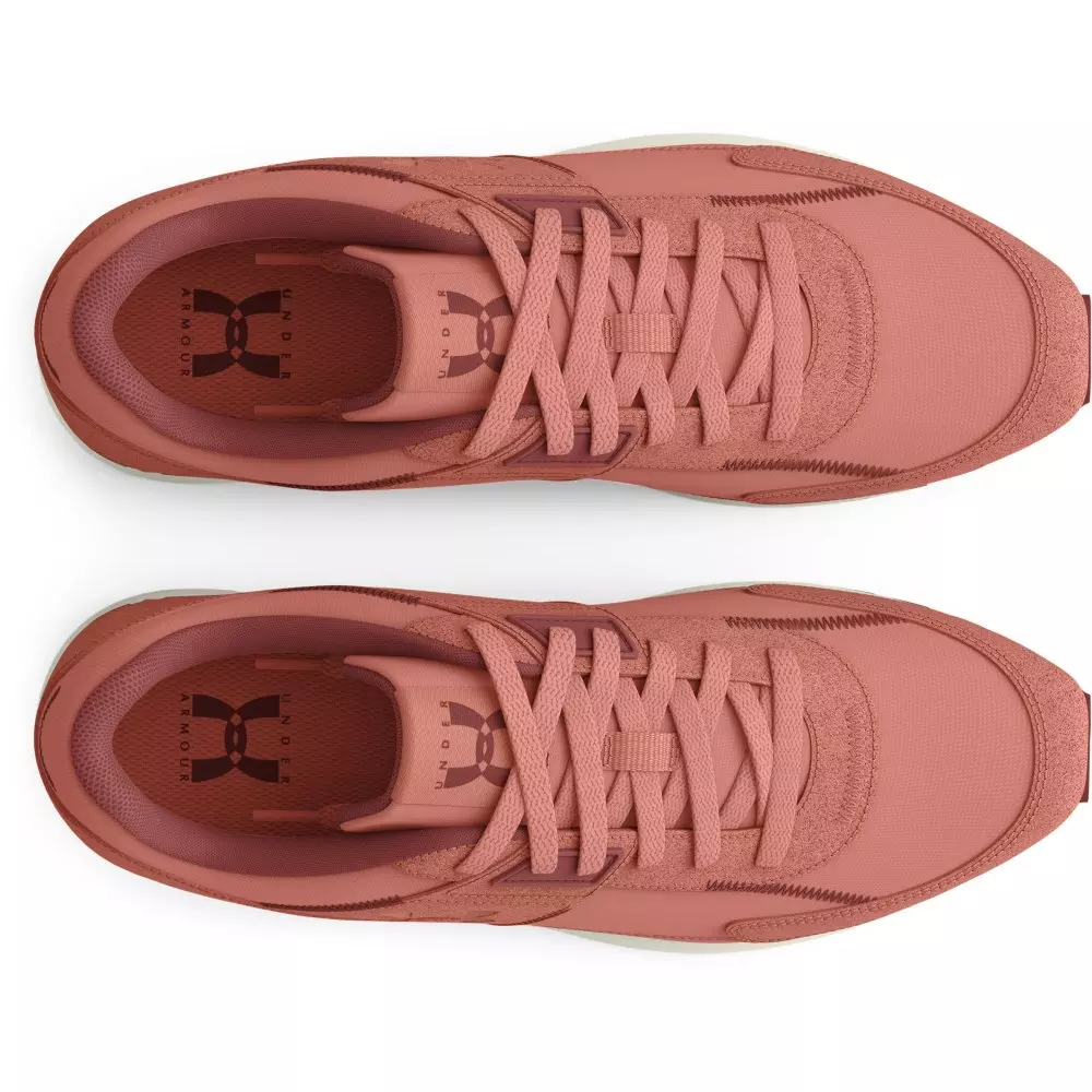 Under Armour Essential Runner "Canyon Pink/Cinna Red/Canyon Pink" Women's Running Shoe - PINK/RED/PINK