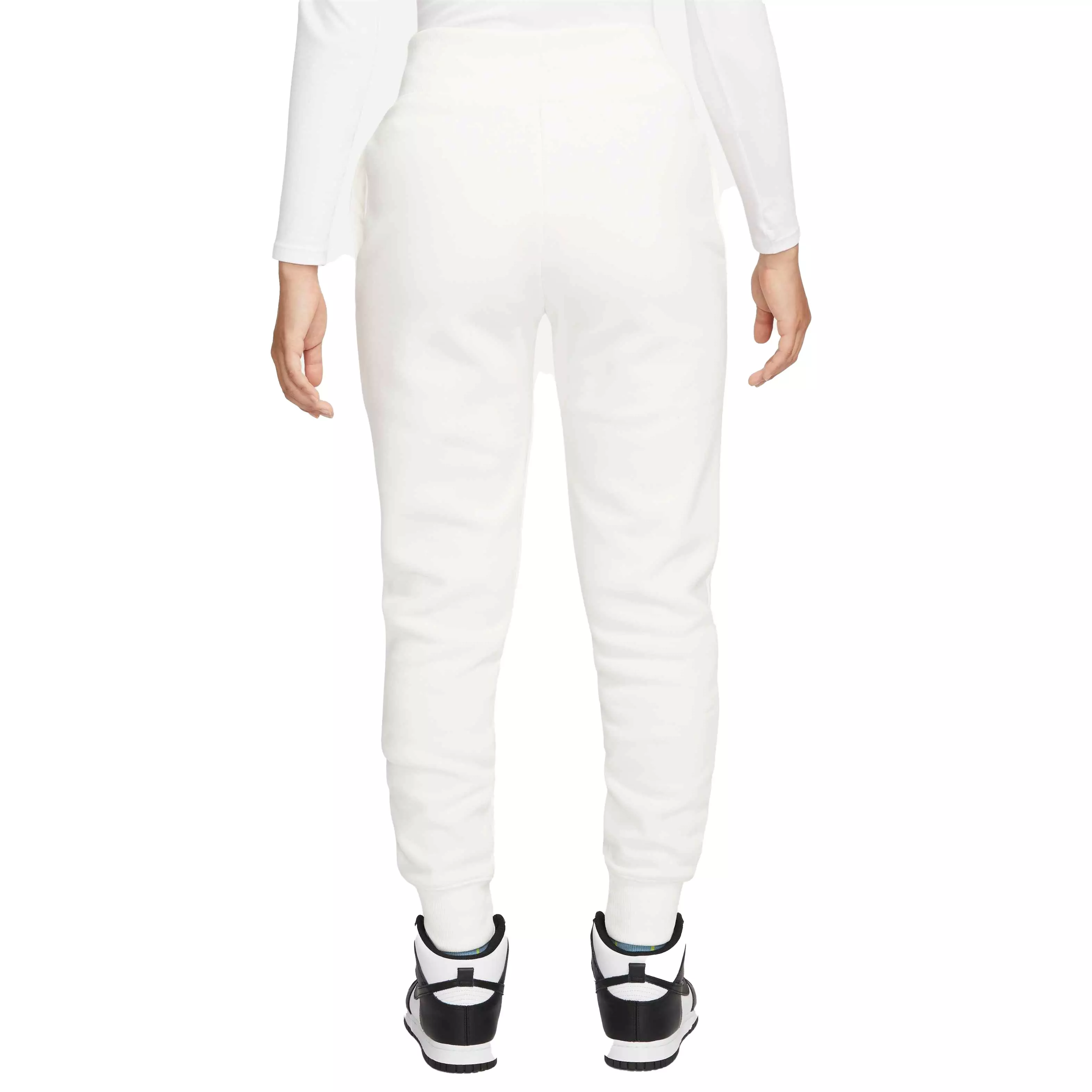 Nike Women's Sportswear Phoenix Fleece High-Waisted Joggers - BLACK