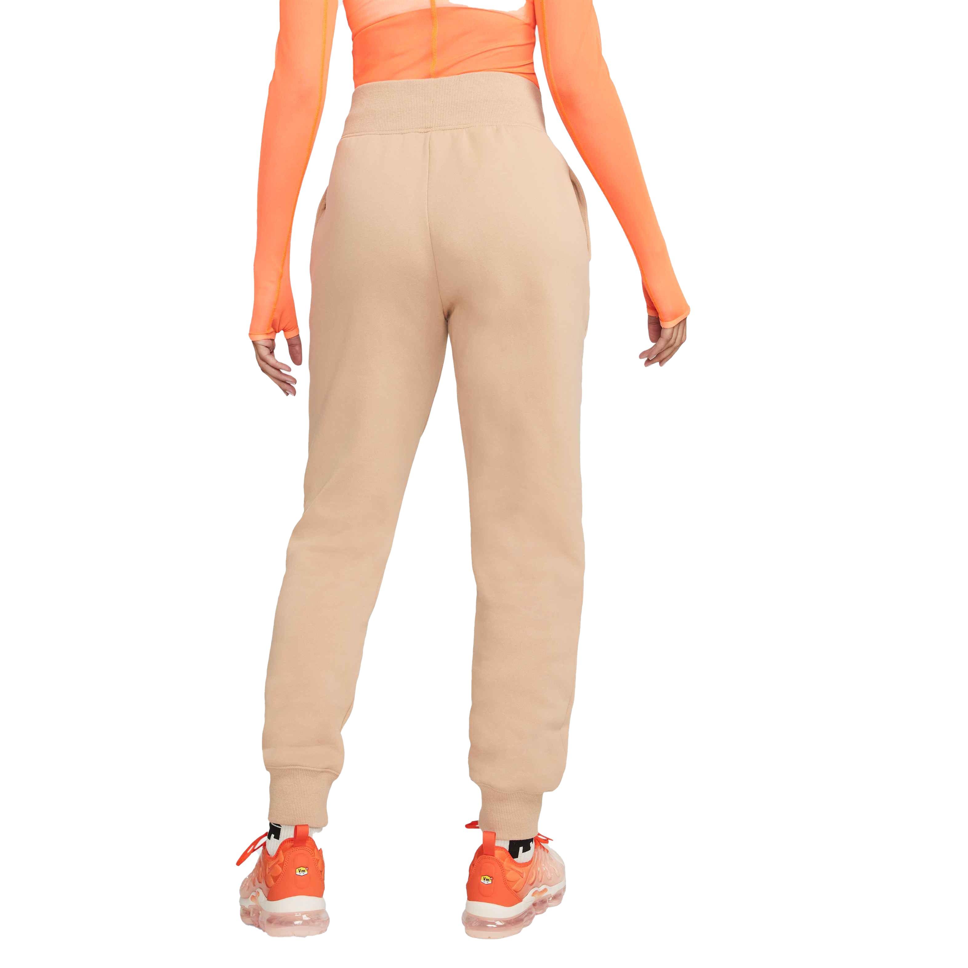 Nike Women's Sportswear Phoenix Fleece High-Waisted Joggers - BROWN Thumbnail View 2