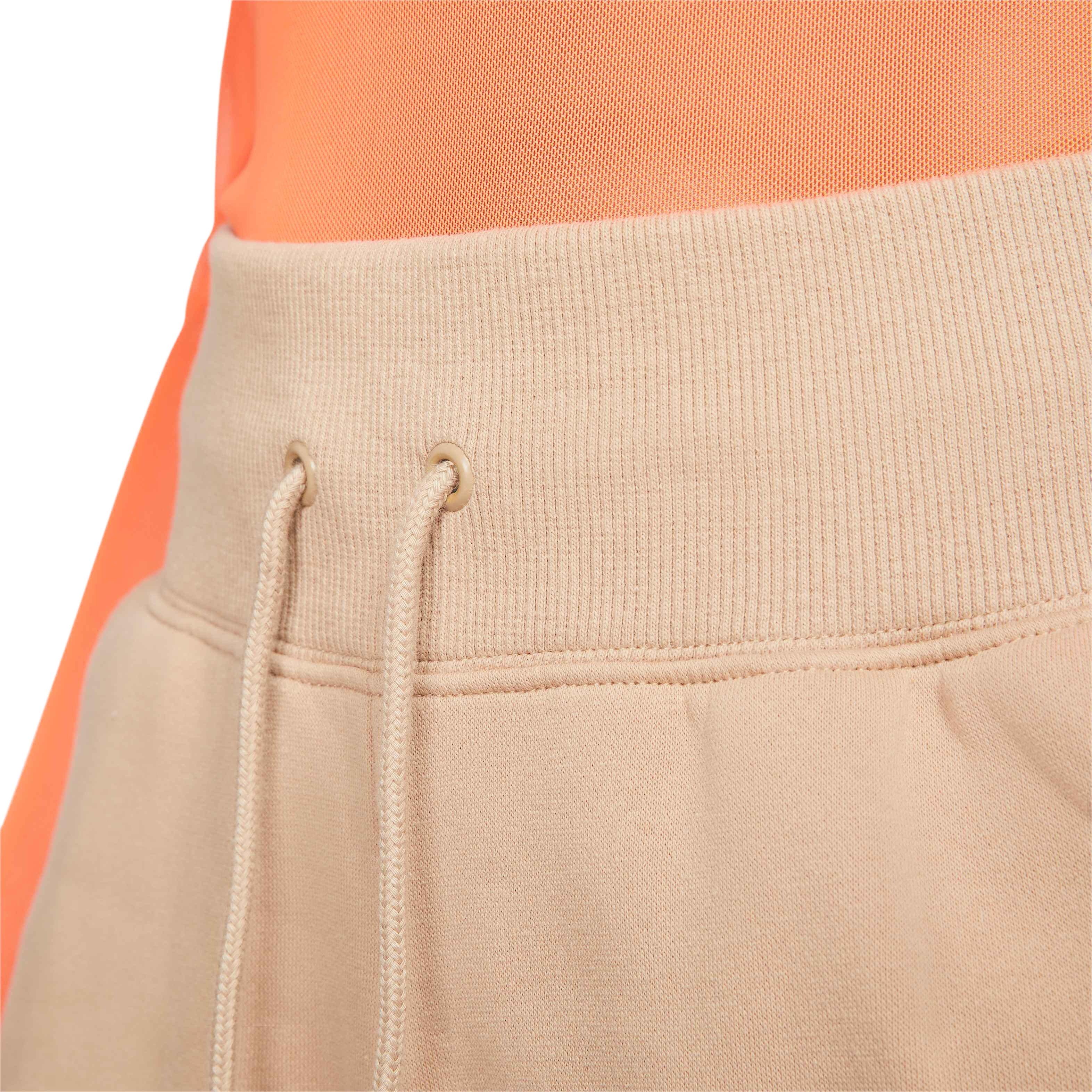 Nike Women's Sportswear Phoenix Fleece High-Waisted Joggers - BROWN Thumbnail View 5