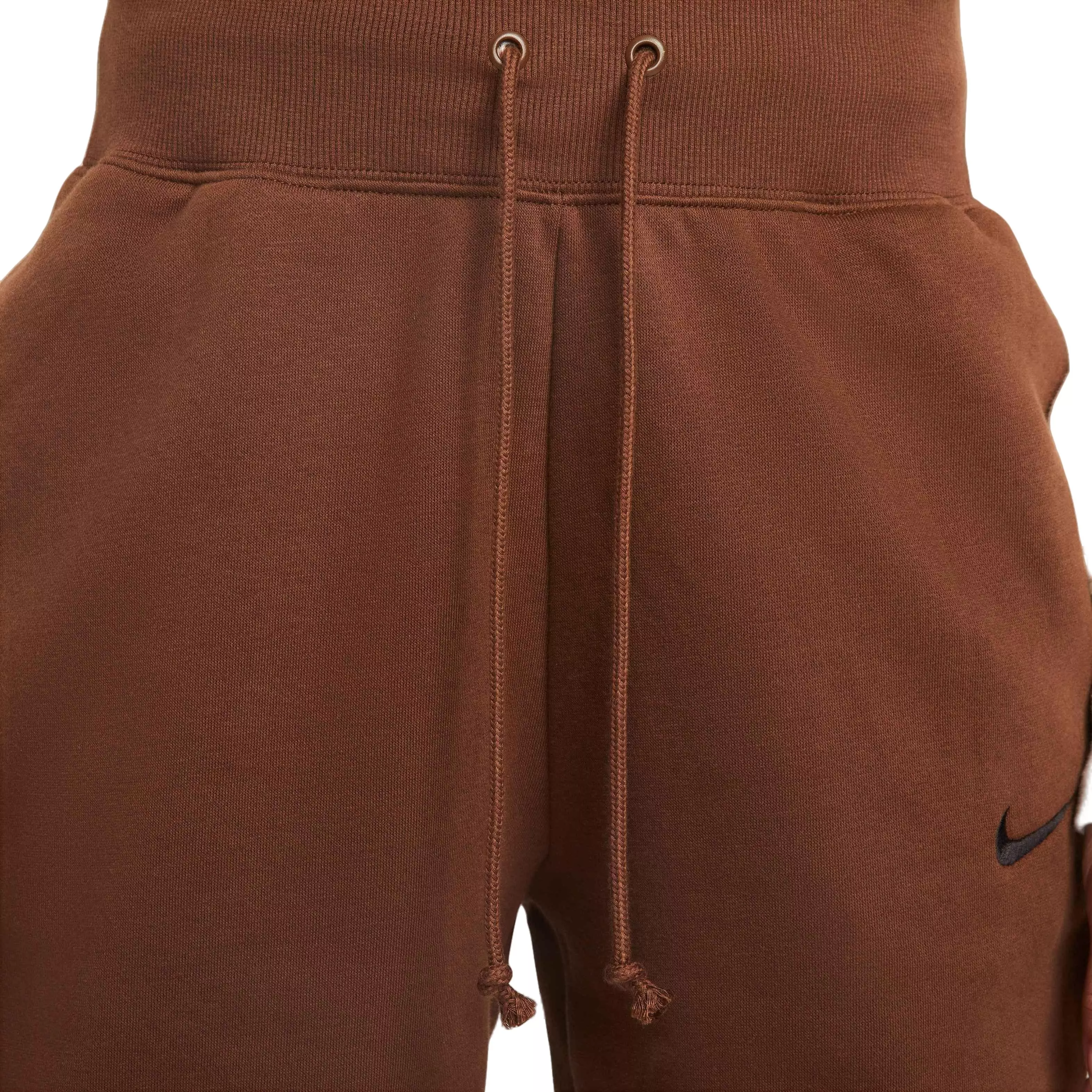 Nike Women's Sportswear Phoenix Fleece High-Waisted Joggers - CHOCOLATE