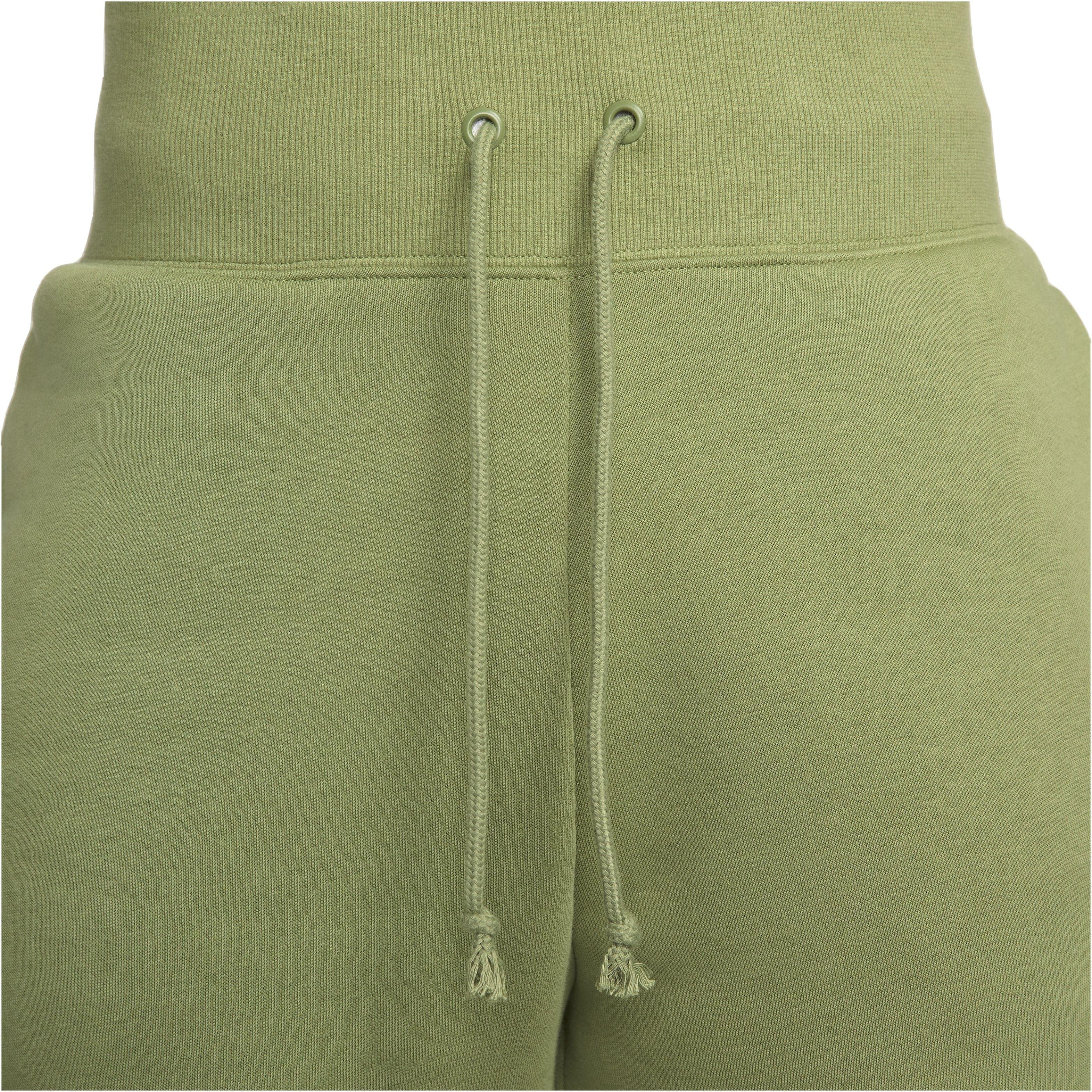 Nike Women's Sportswear Phoenix Fleece High-Waisted Joggers - DK GREEN Thumbnail View 4