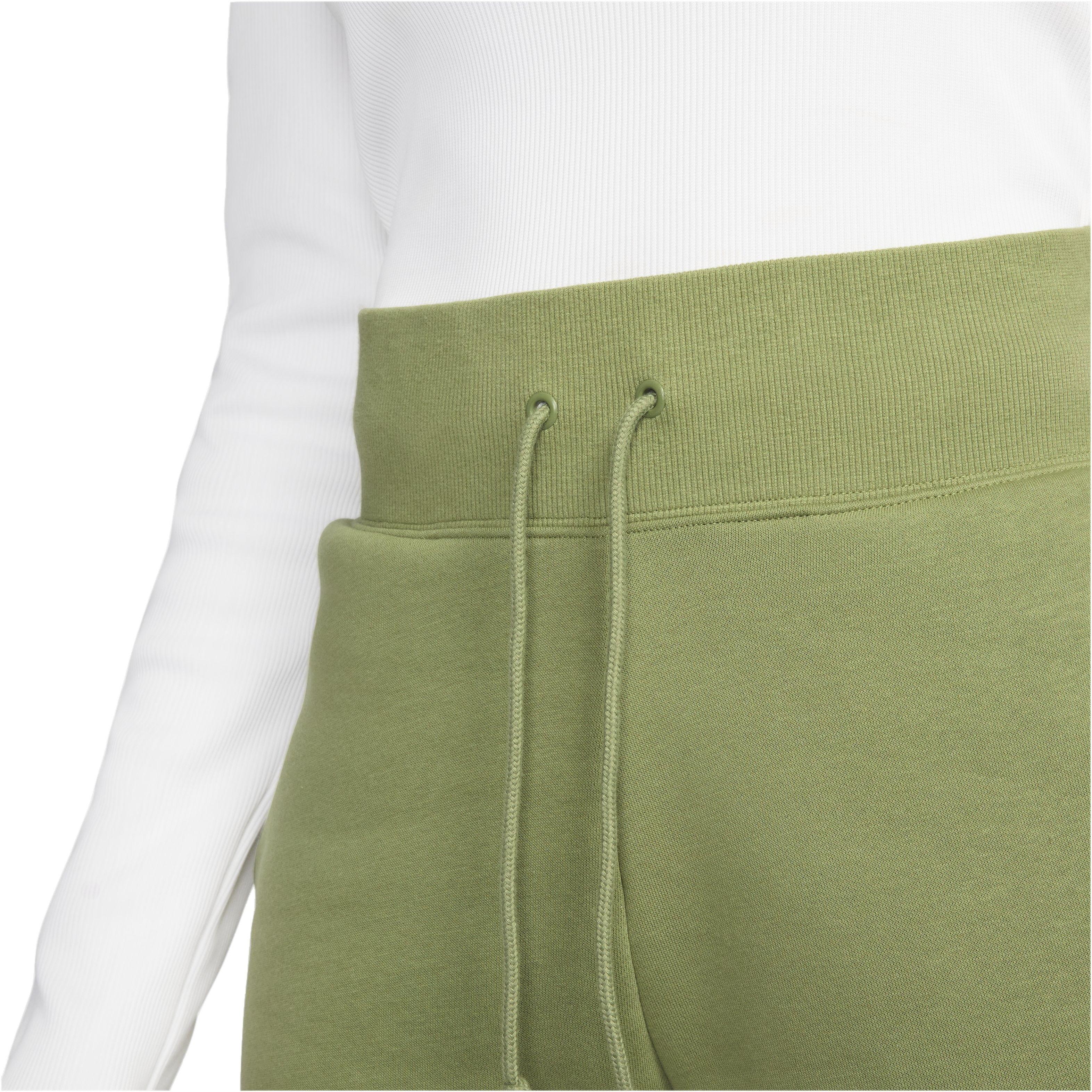 Nike Women's Sportswear Phoenix Fleece High-Waisted Joggers - DK GREEN Thumbnail View 5