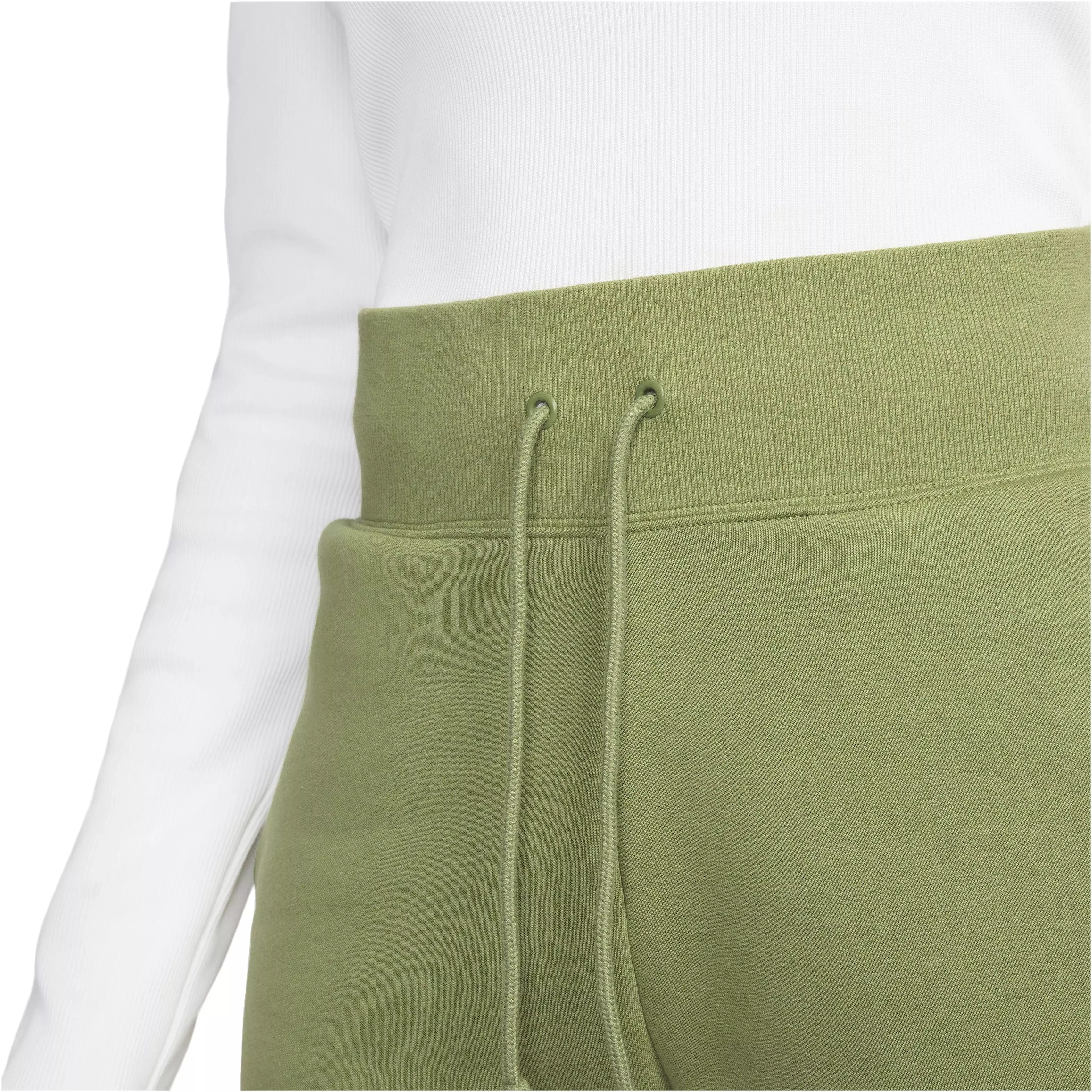 Nike Women's Sportswear Phoenix Fleece High-Waisted Joggers - DK GREEN