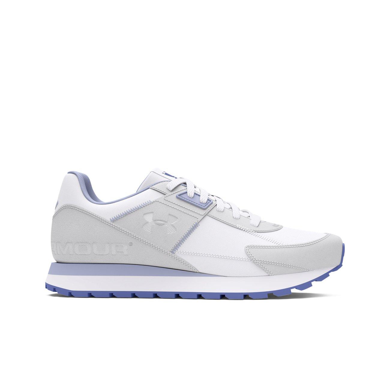 Under Armour Essential Runner "White/Starlight" Women's Running Shoe - WHITE/STARLIGHT Thumbnail View 1