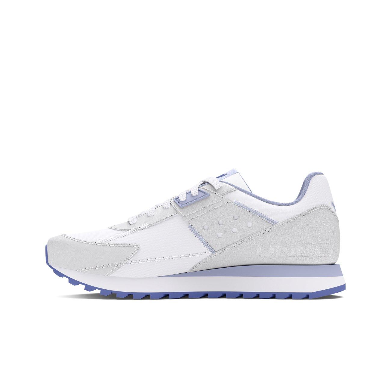 Under Armour Essential Runner "White/Starlight" Women's Running Shoe - WHITE/STARLIGHT Thumbnail View 2